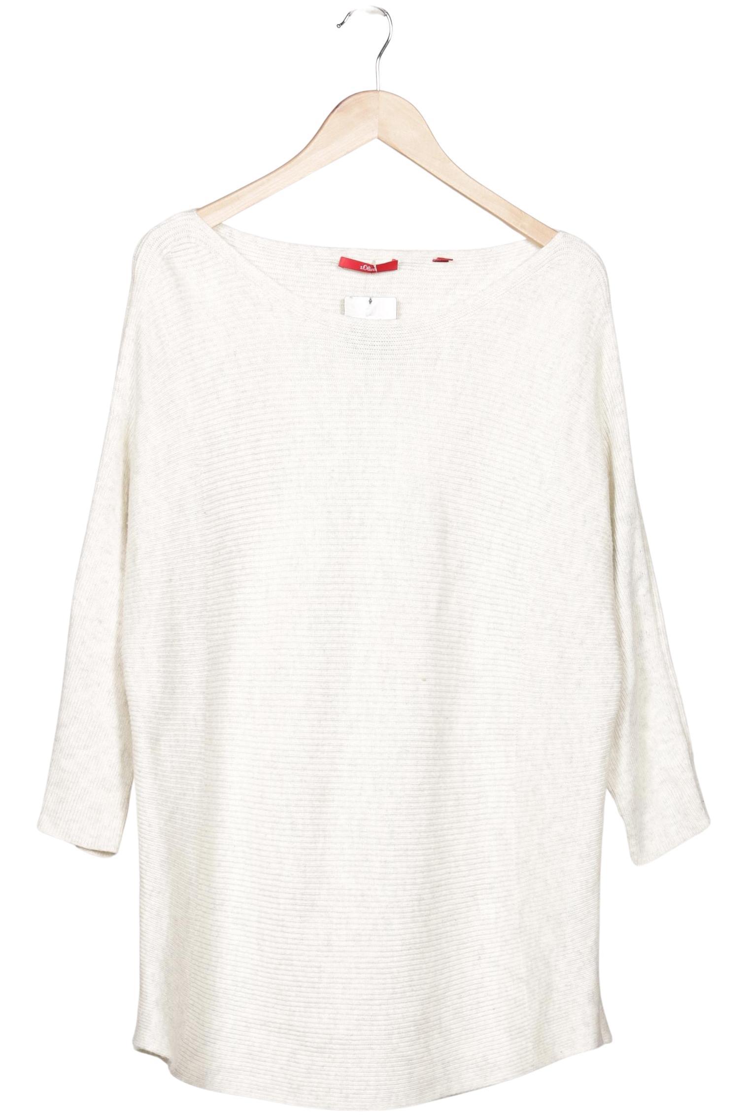 

s.Oliver Damen Pullover, cremeweiß, Gr. 46