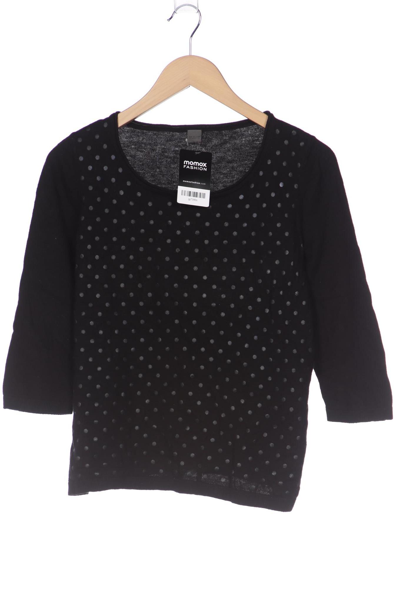 

s.Oliver Damen Pullover, schwarz