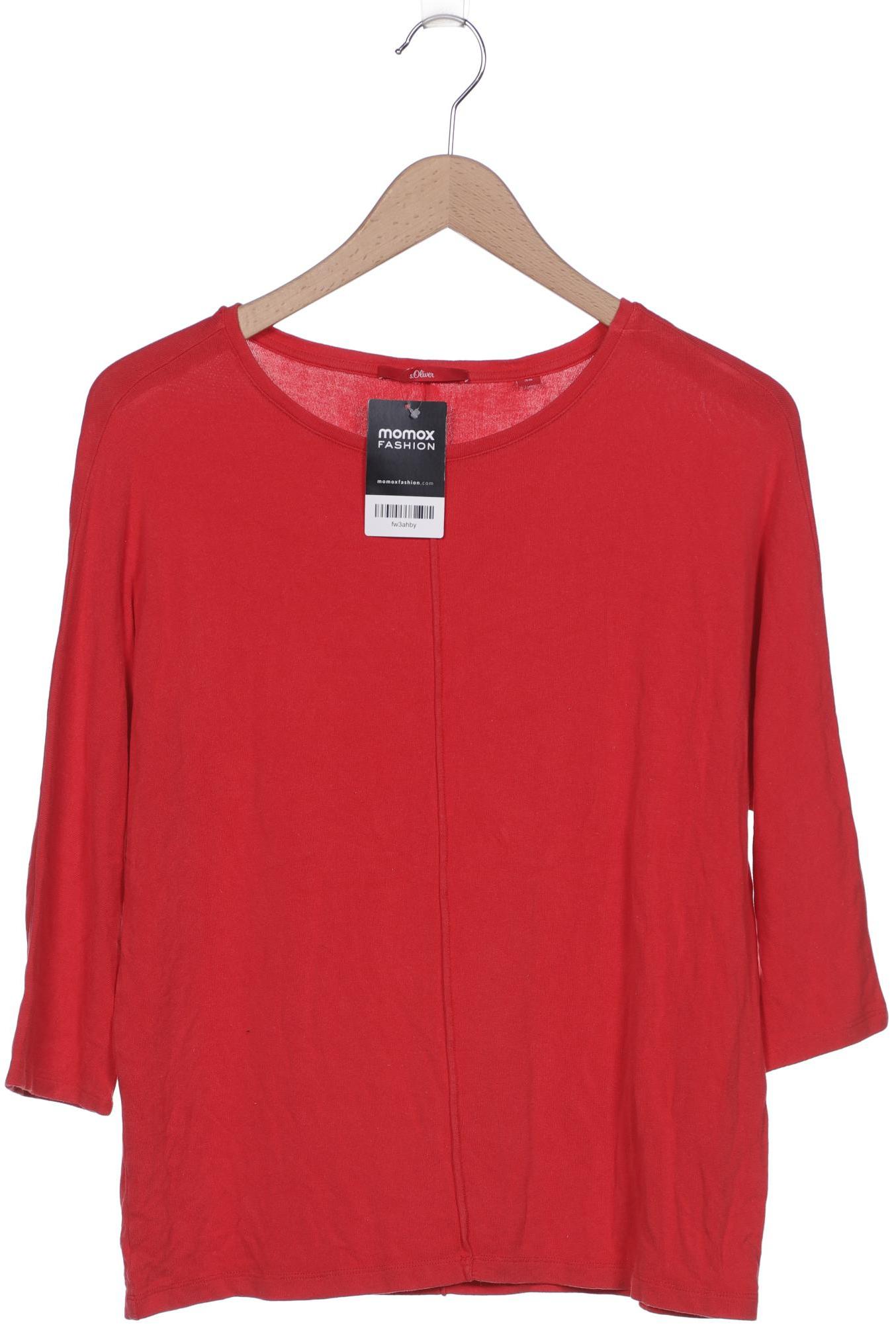 

s.Oliver Damen Langarmshirt, rot