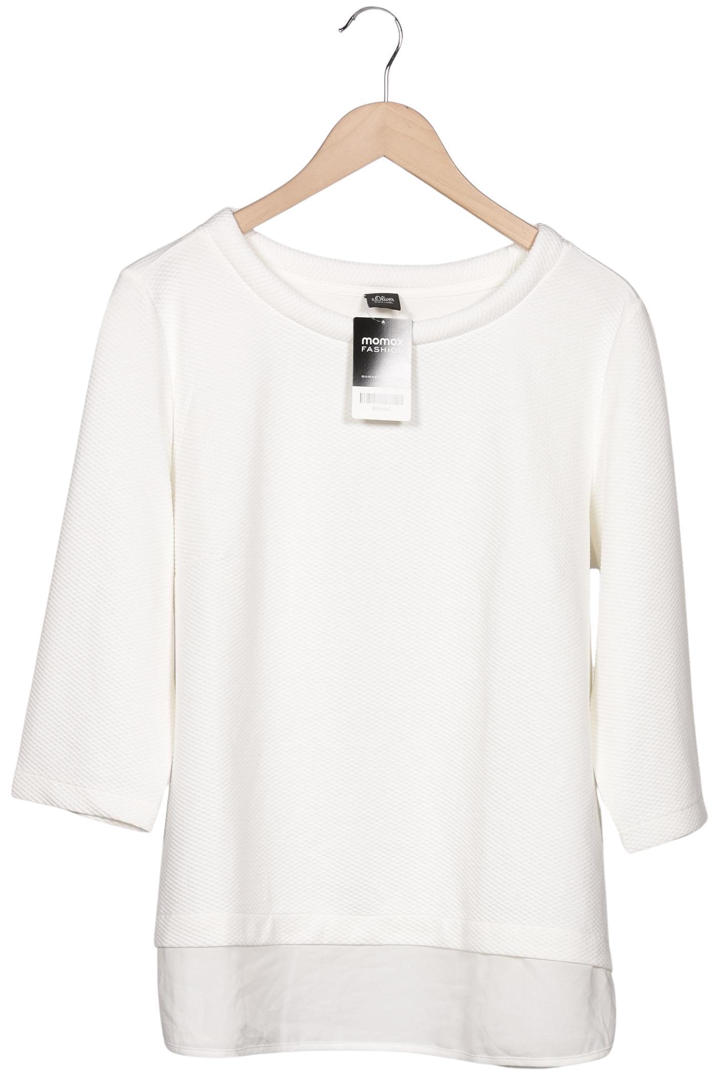 

s.Oliver Damen Sweatshirt, weiß, Gr. 46