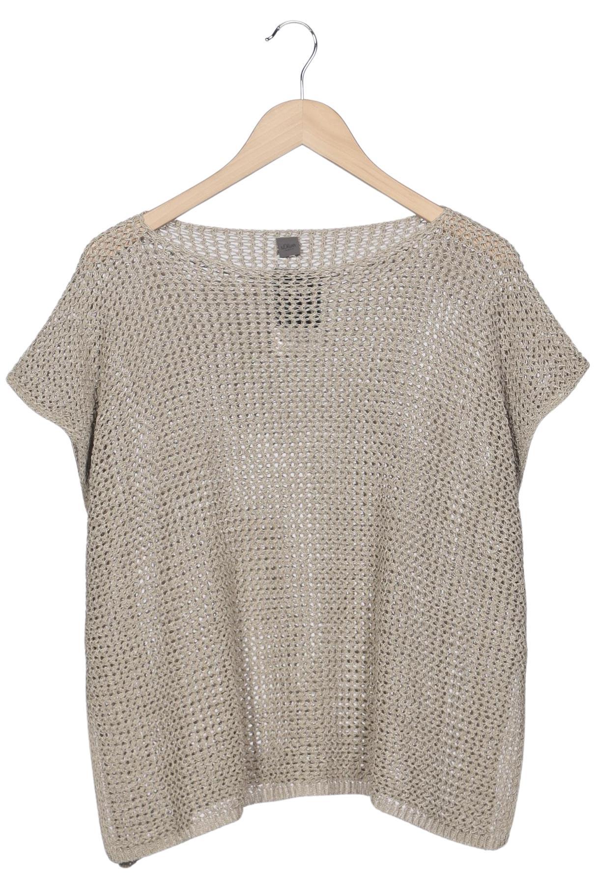 

s.Oliver Damen Pullover, beige, Gr. 36