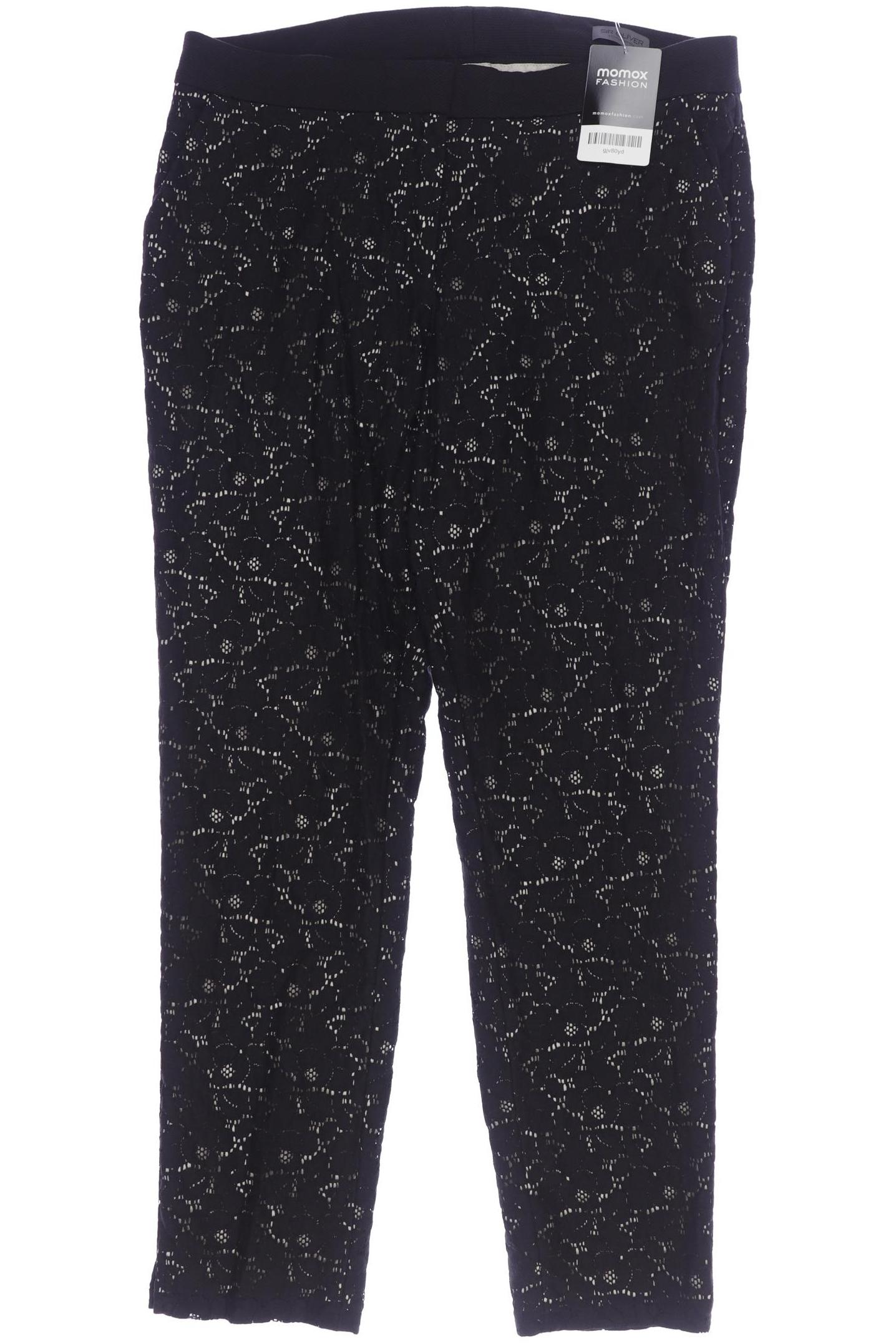 

s.Oliver Damen Stoffhose, schwarz, Gr. 38