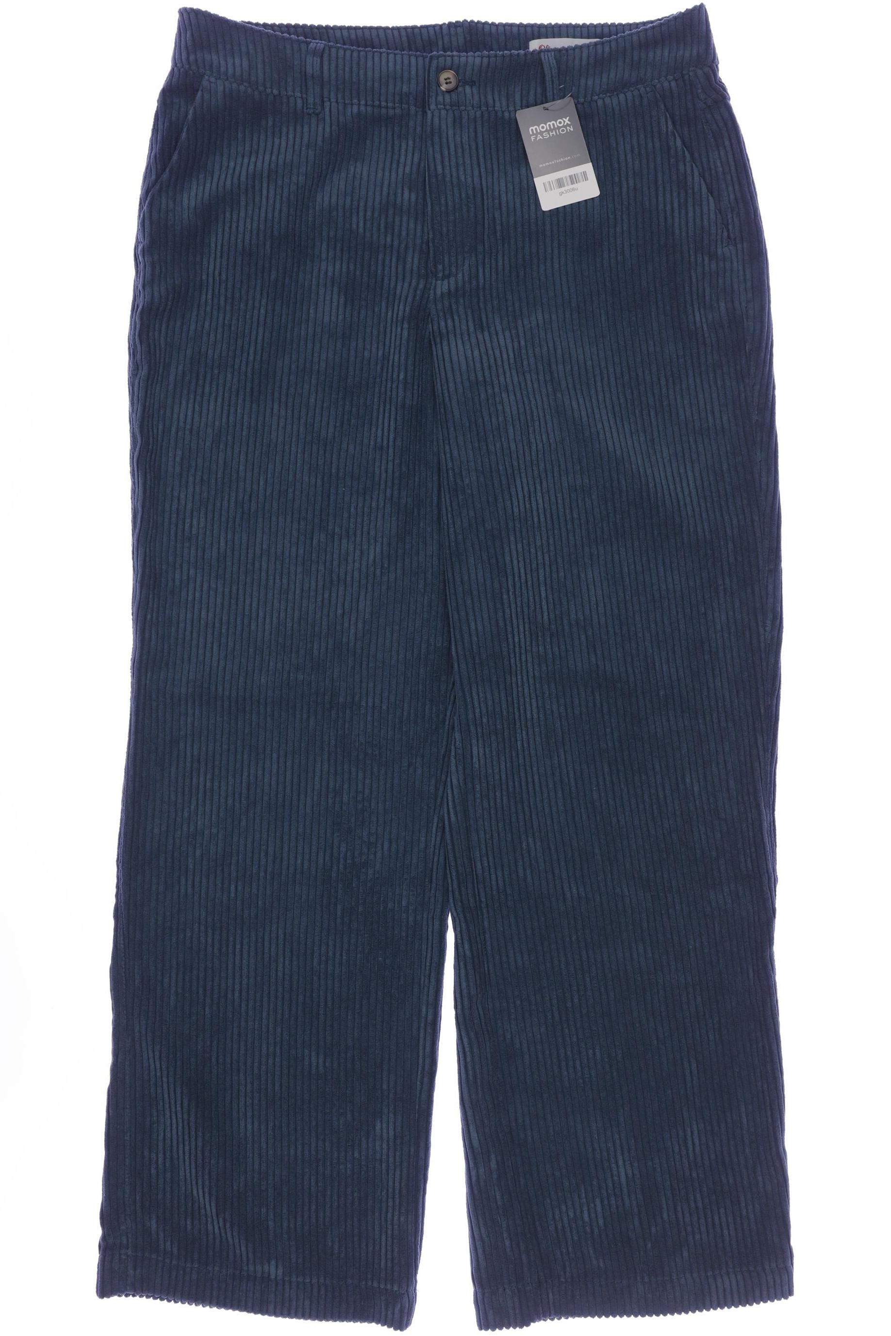 

s.Oliver Damen Stoffhose, blau, Gr. 42
