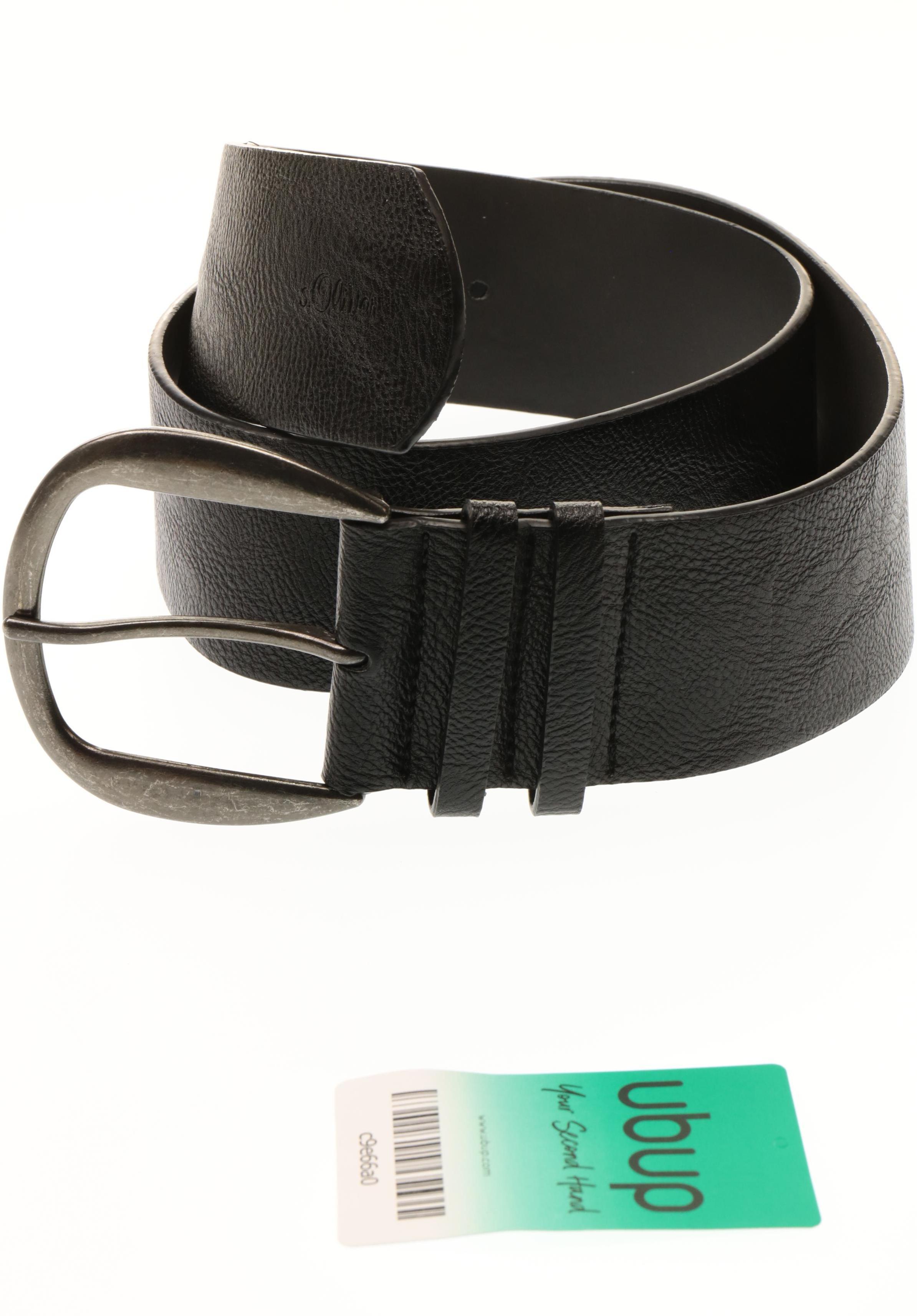 

s.Oliver Damen Gürtel, schwarz, Gr. 90