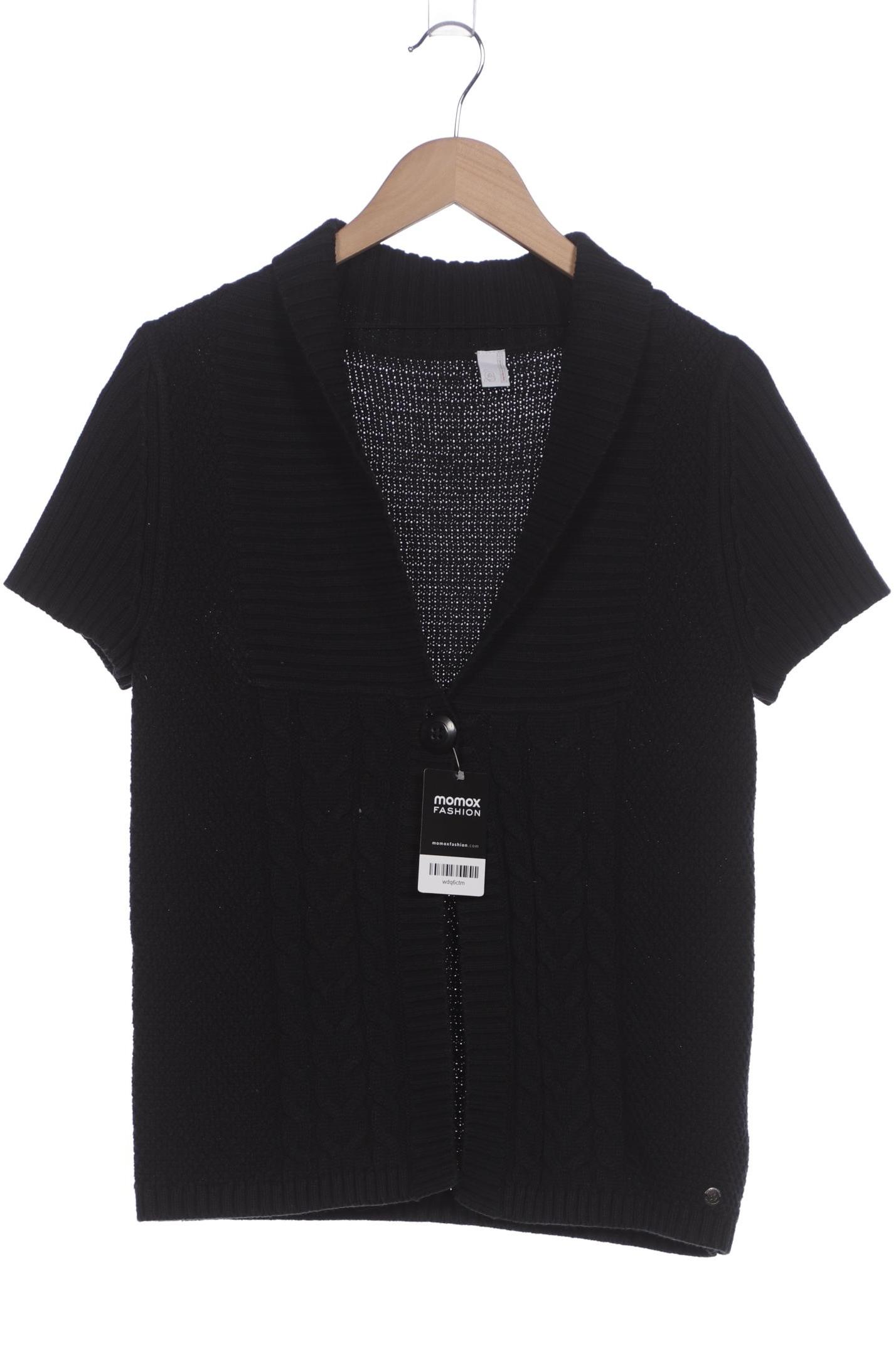 

s.Oliver Damen Strickjacke, schwarz, Gr. 40