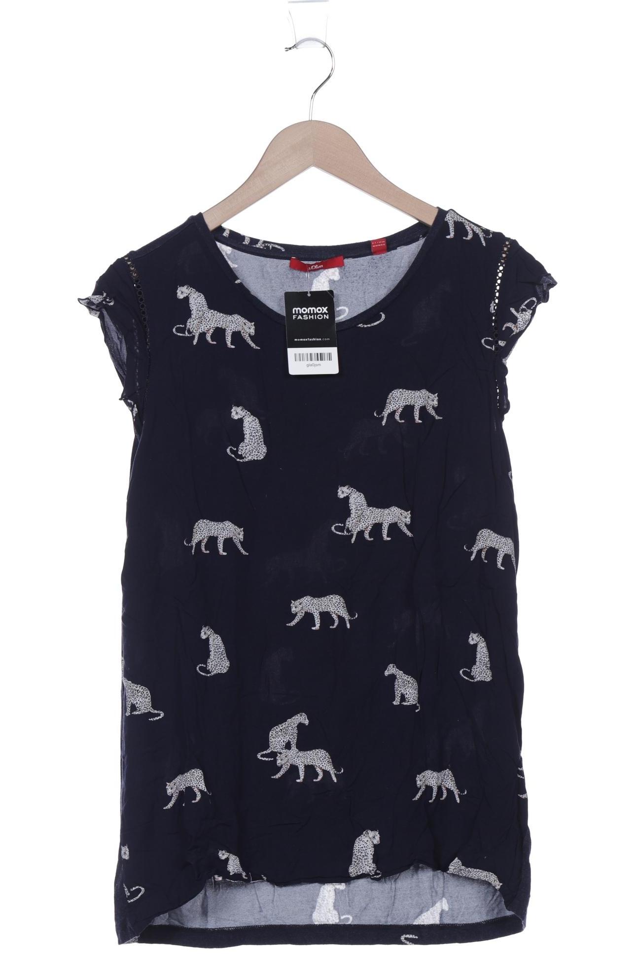 

s.Oliver Damen T-Shirt, marineblau, Gr. 42