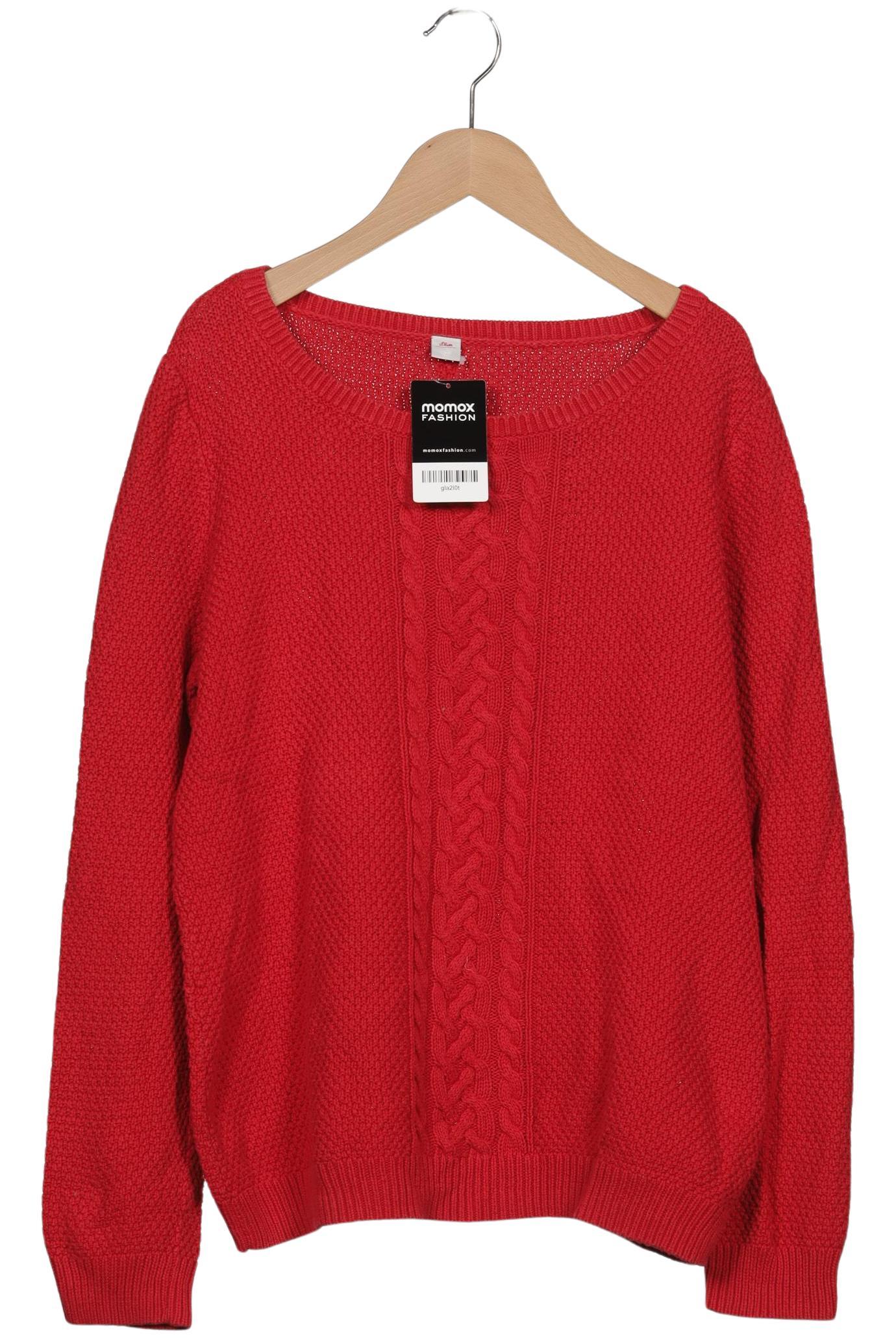 

s.Oliver Damen Pullover, rot, Gr. 44