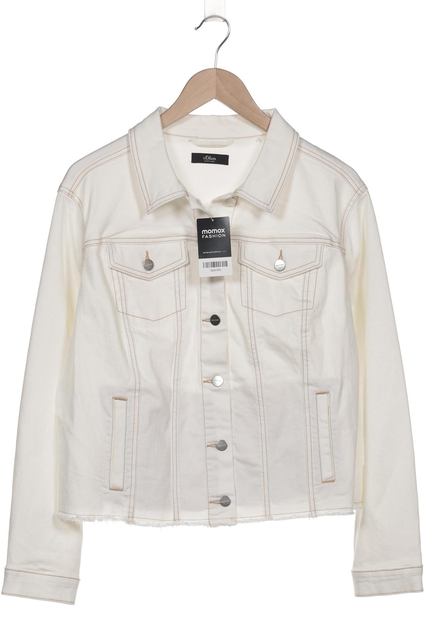 

s.Oliver Damen Jacke, weiß, Gr. 46