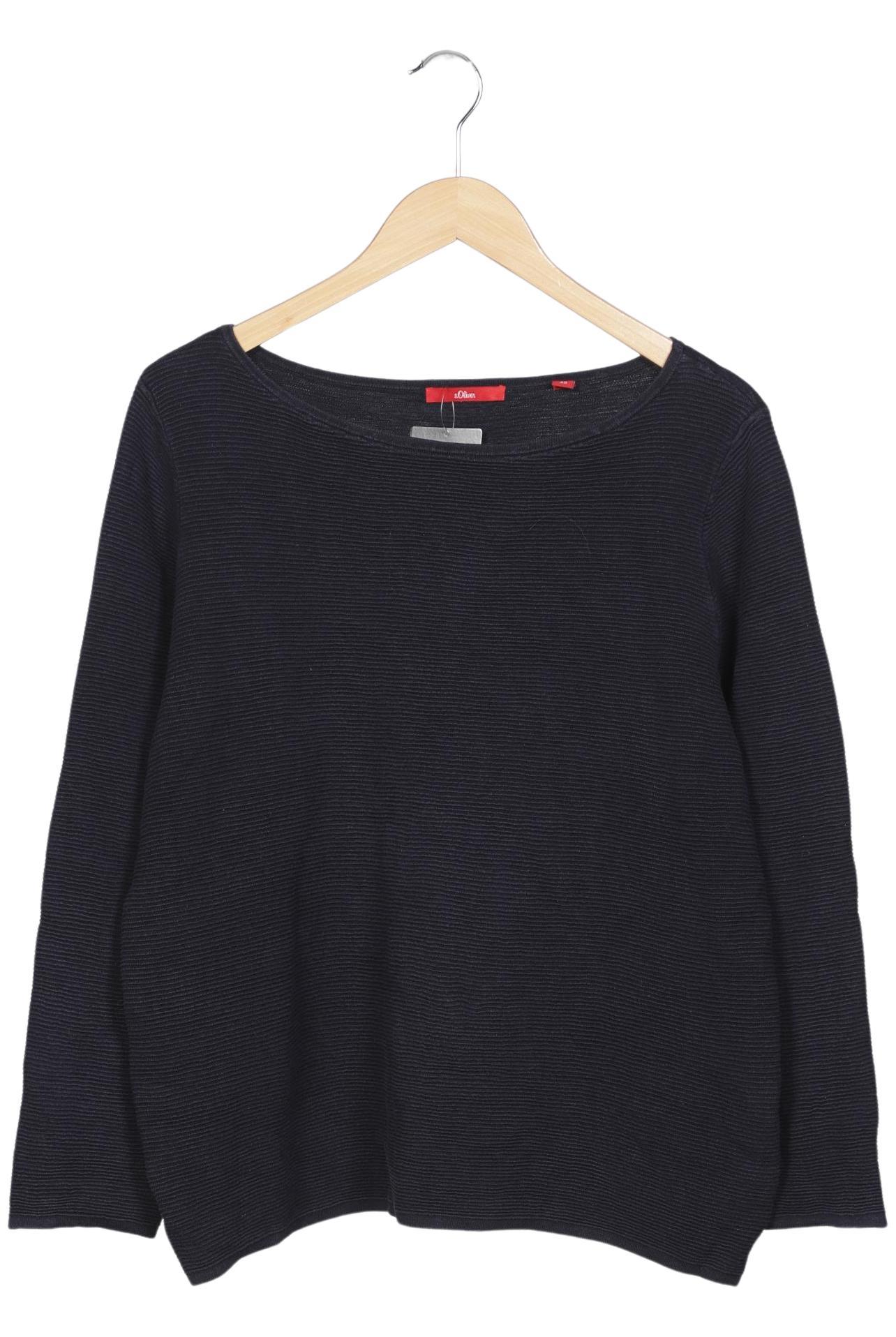 

s.Oliver Damen Pullover, marineblau, Gr. 42