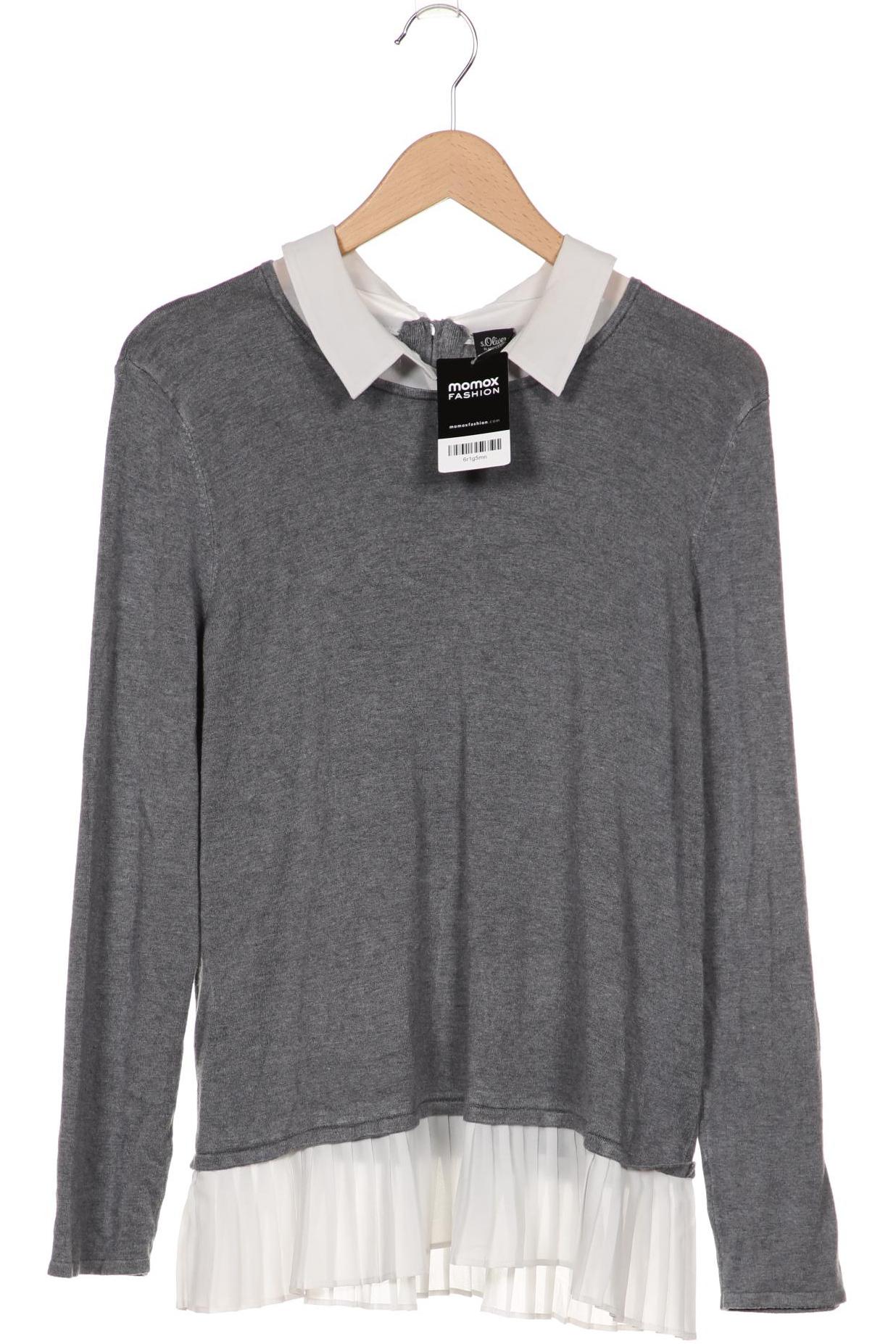 

s.Oliver Damen Pullover, grau, Gr. 42