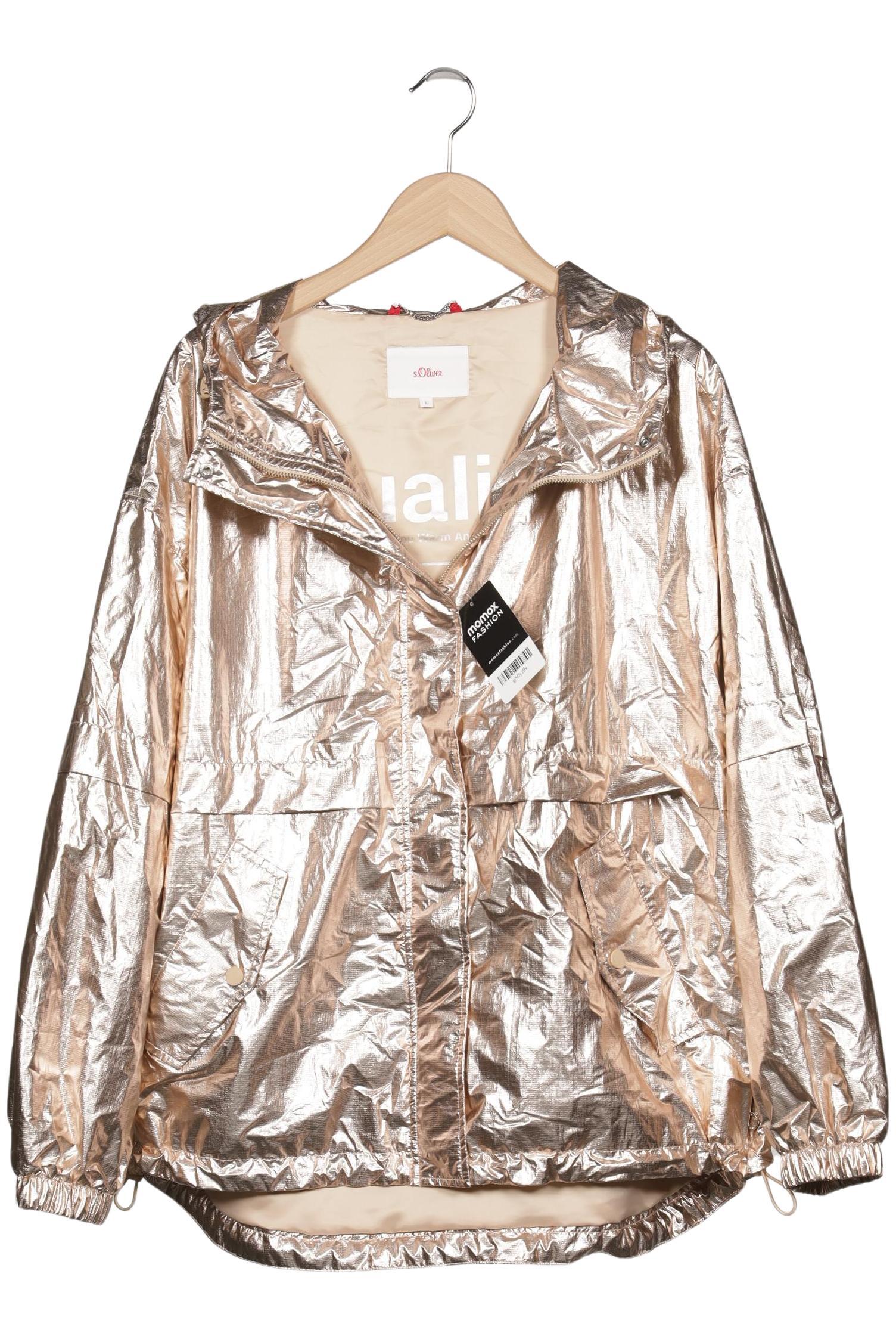 

s.Oliver Damen Jacke, gold, Gr. 42