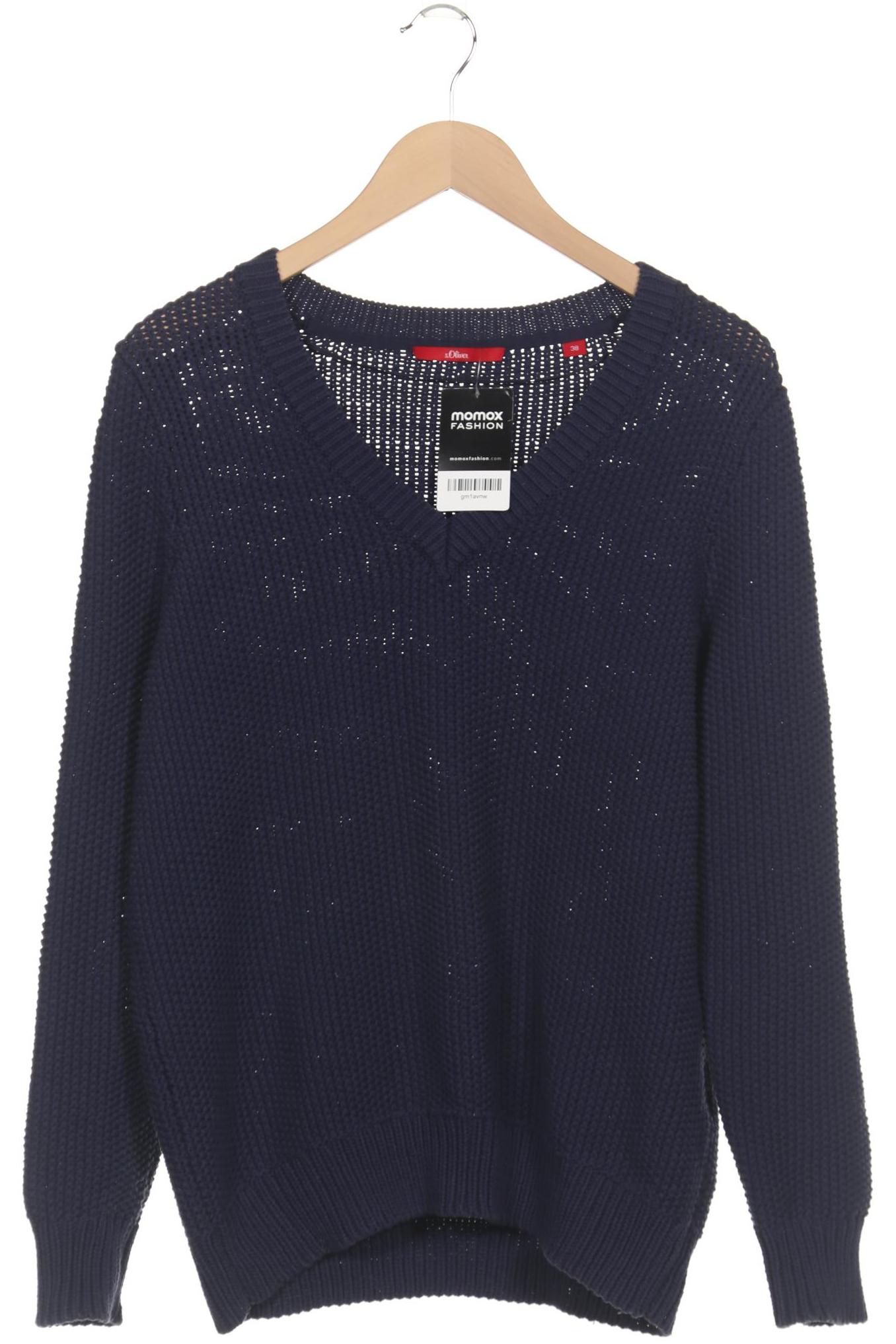 

s.Oliver Damen Pullover, marineblau, Gr. 38