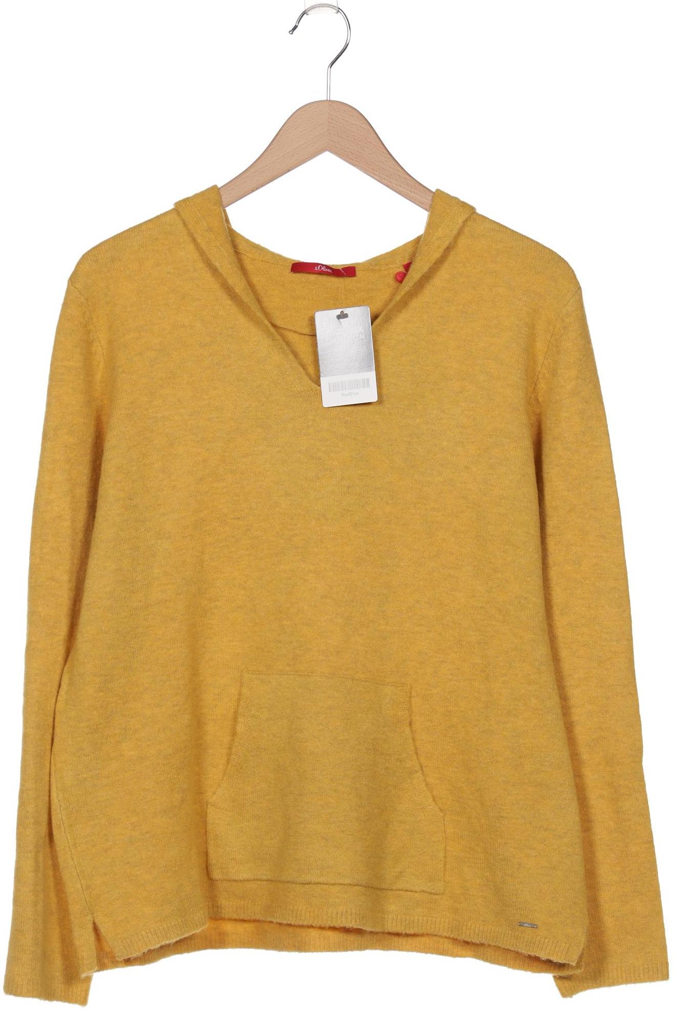 

s.Oliver Damen Pullover, gelb, Gr. 42