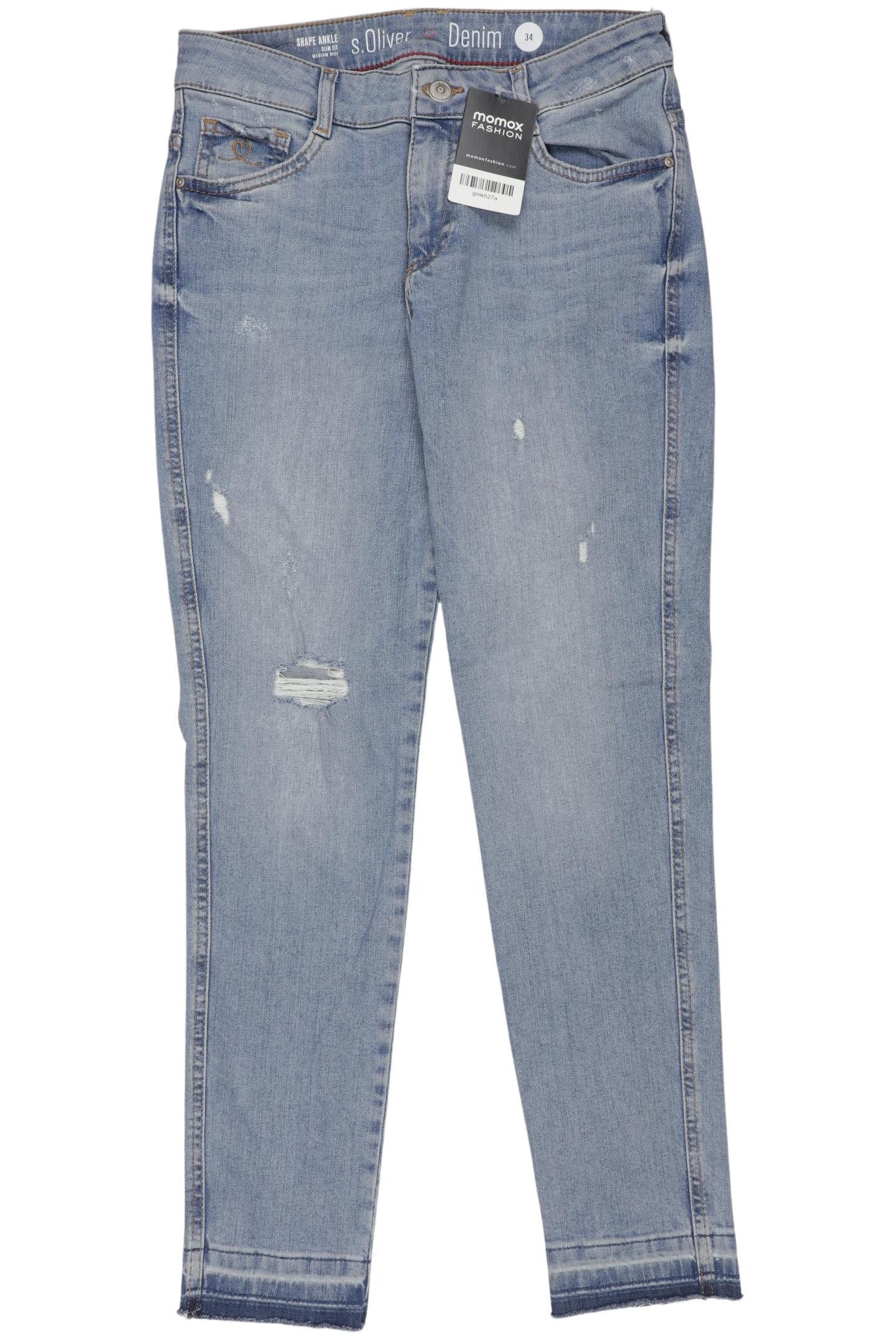 

s.Oliver Damen Jeans, blau, Gr. 34