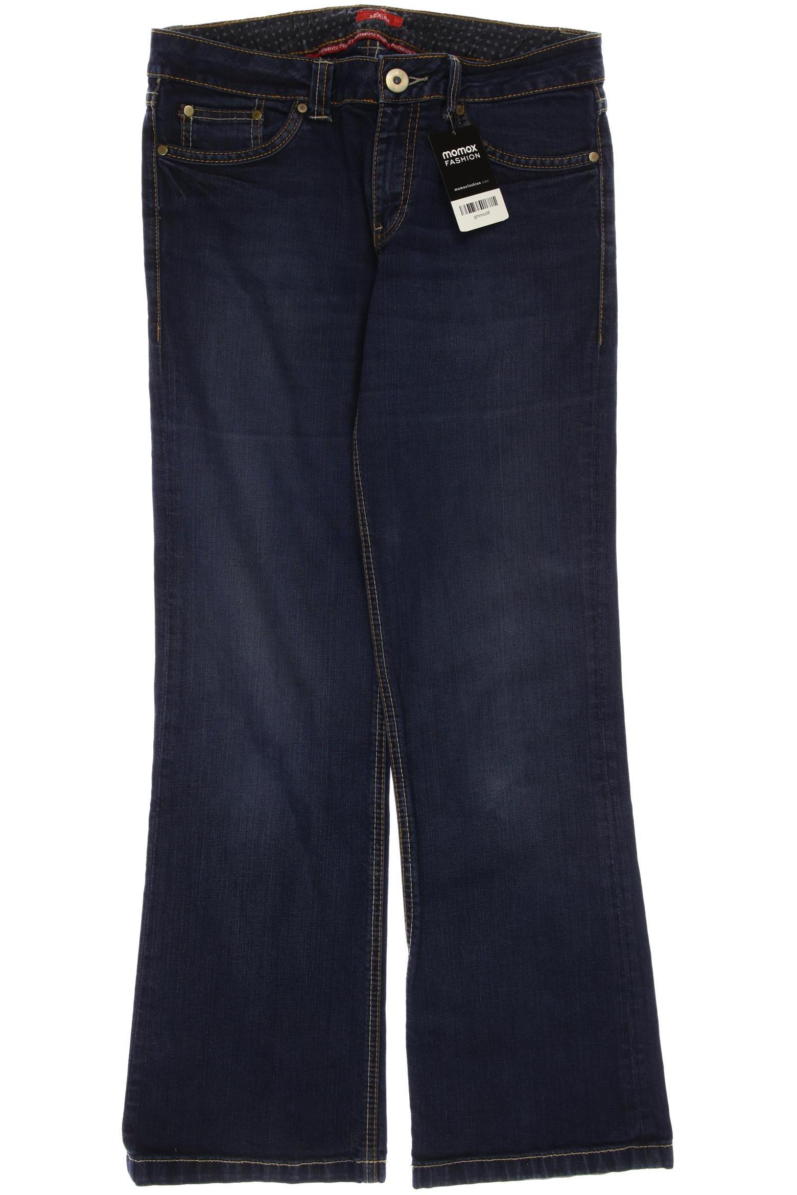 

s.Oliver Damen Jeans, marineblau