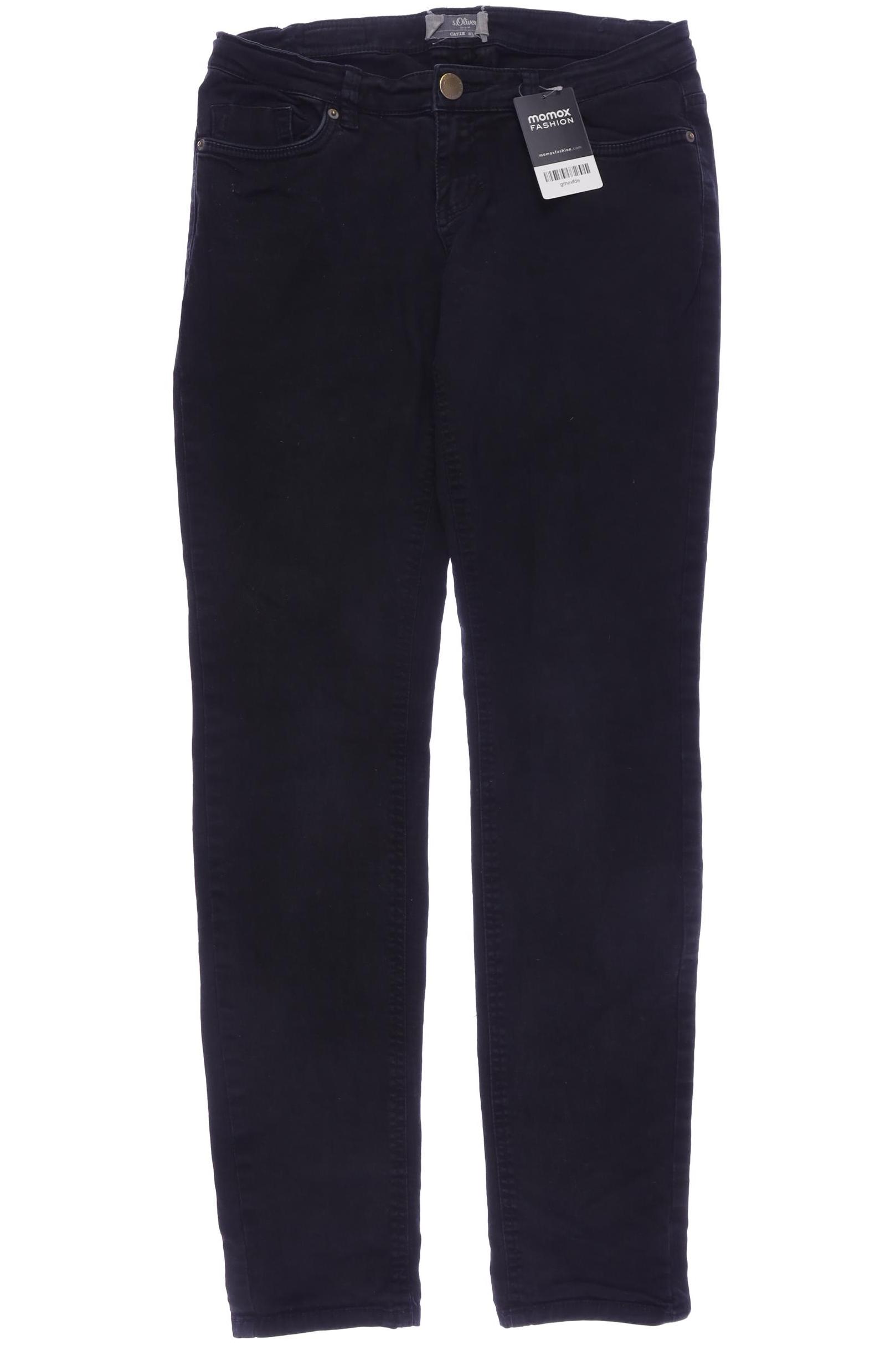 

s.Oliver Damen Jeans, schwarz, Gr. 28