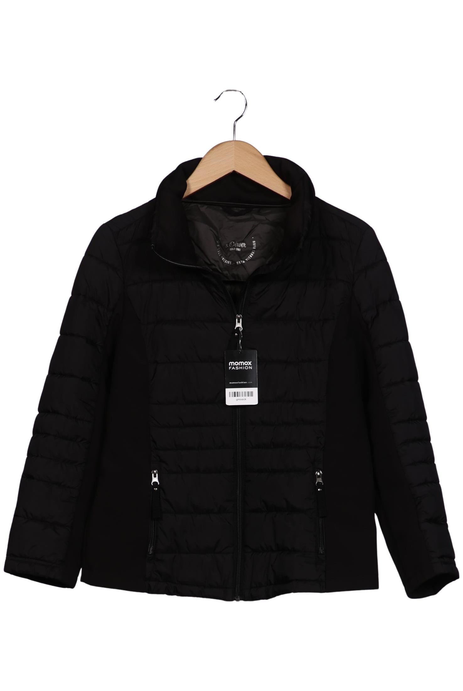 

s.Oliver Damen Jacke, schwarz, Gr. 40