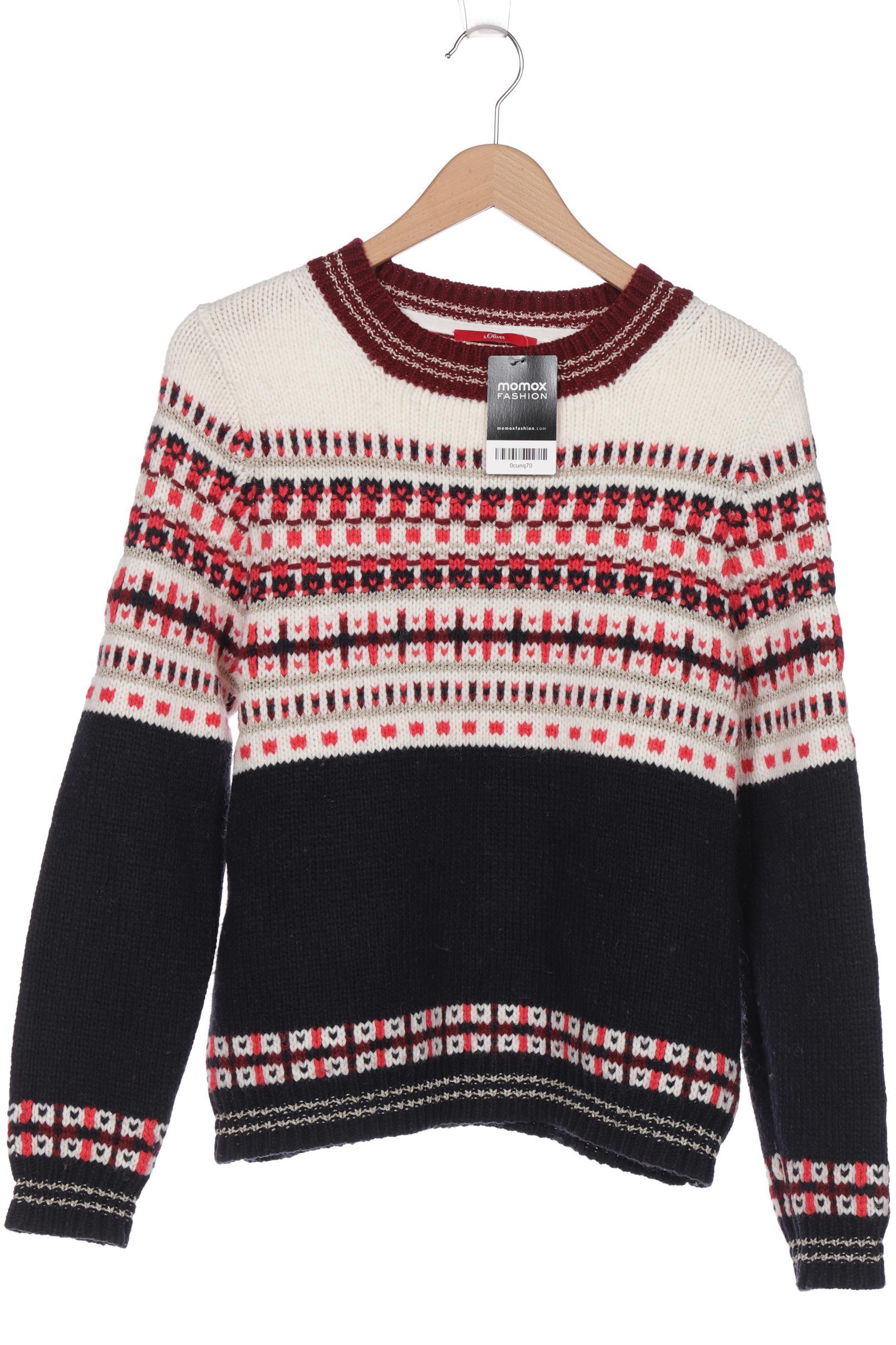 

s.Oliver Damen Pullover, marineblau