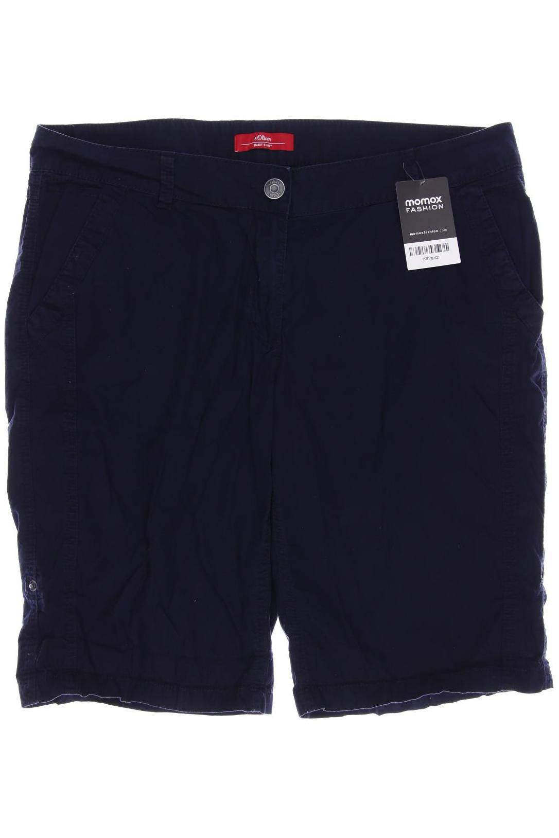 

s.Oliver Damen Shorts, marineblau
