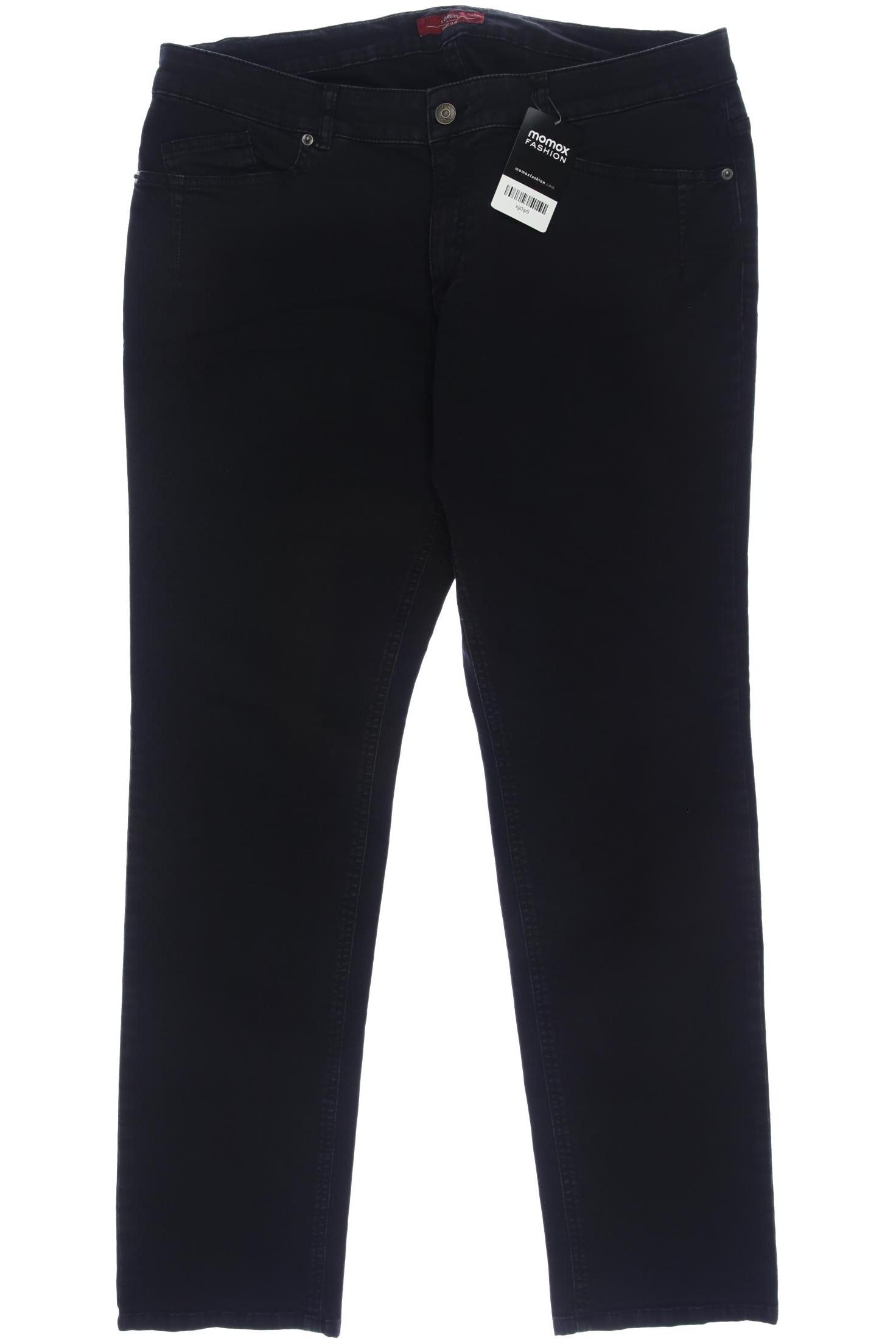 

s.Oliver Damen Jeans, schwarz, Gr. 44