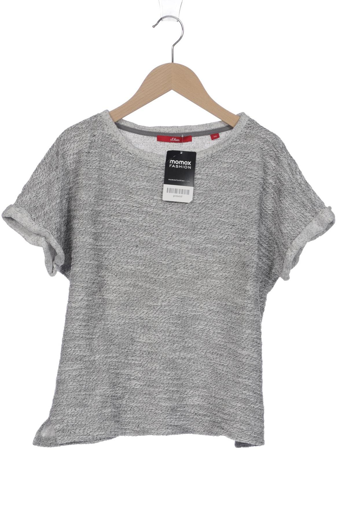 

s.Oliver Damen T-Shirt, grau, Gr. 38