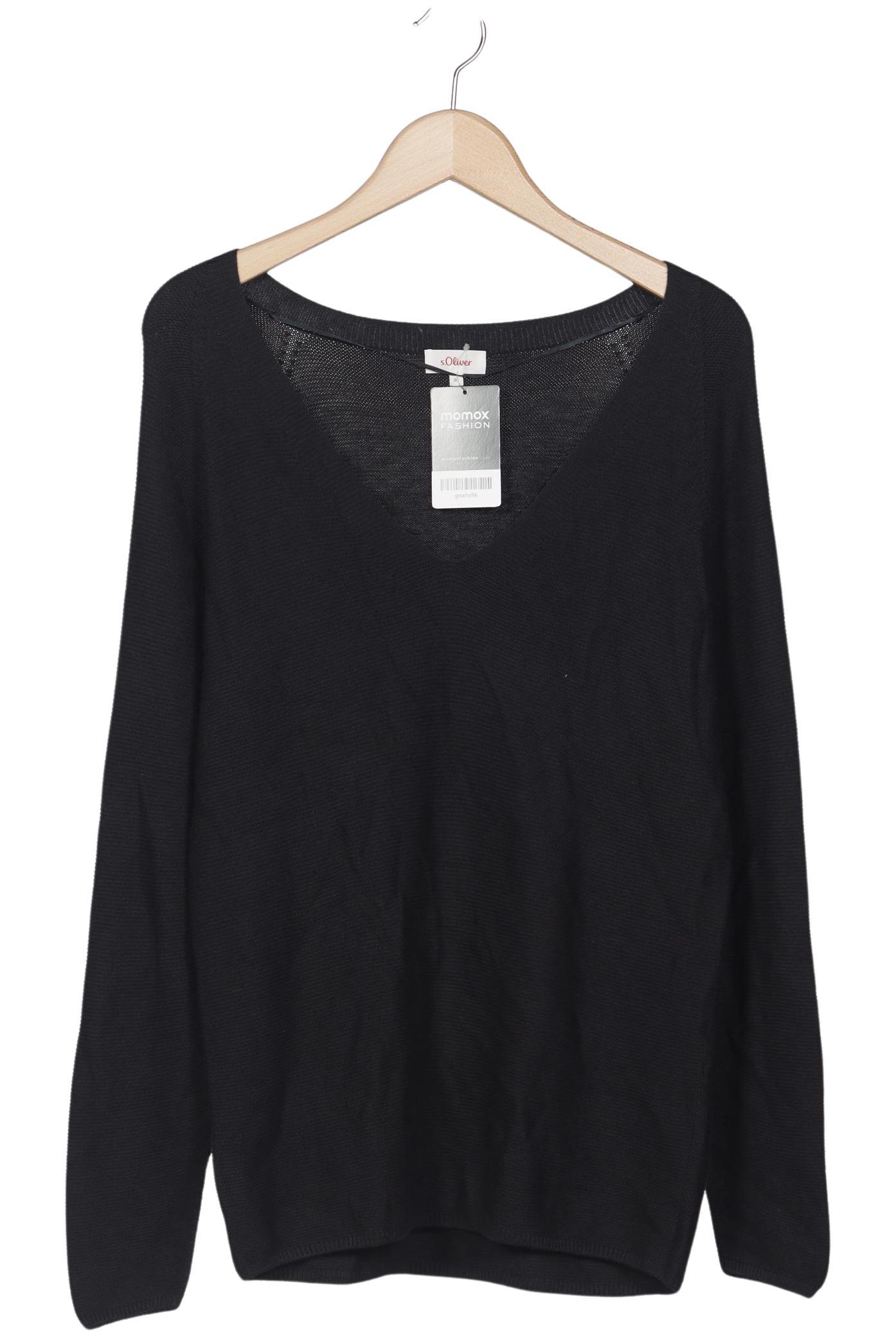 

s.Oliver Damen Pullover, schwarz, Gr. 38