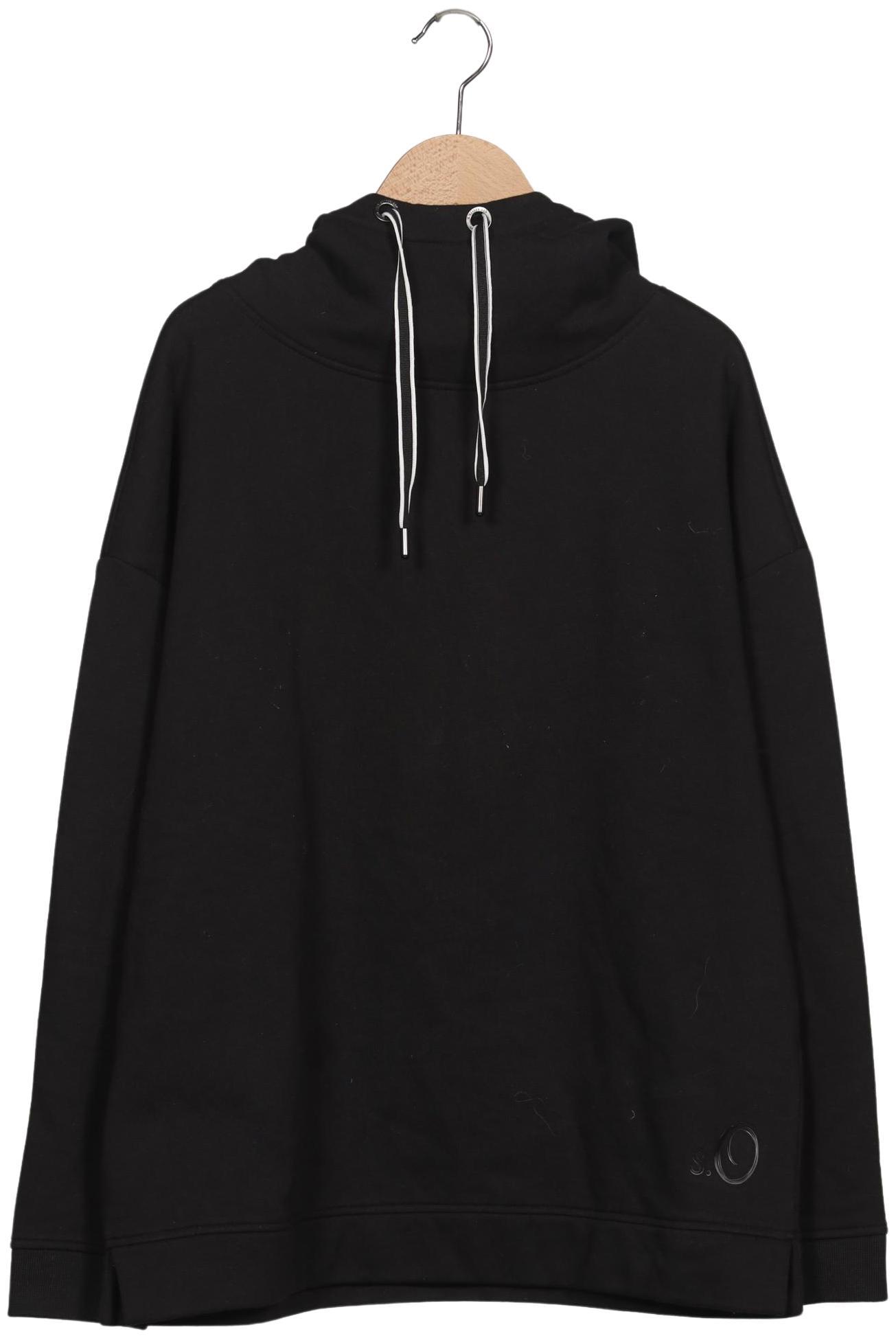 

s.Oliver Damen Kapuzenpullover, schwarz, Gr. 38