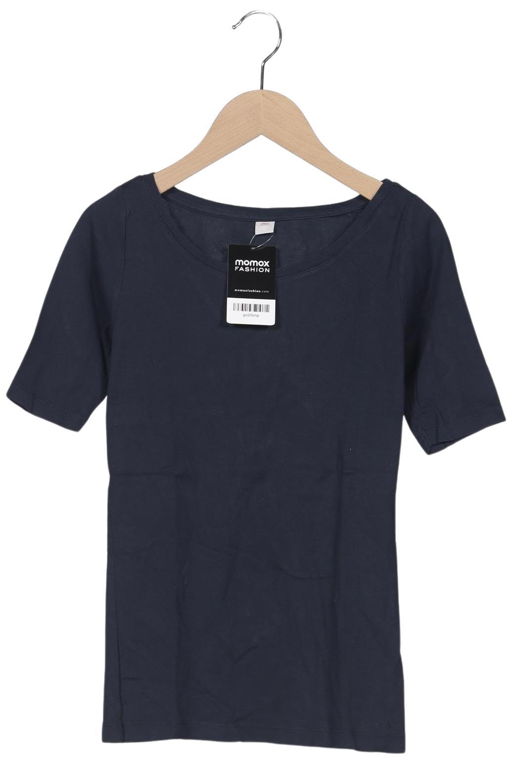 

s.Oliver Damen T-Shirt, marineblau, Gr. 34