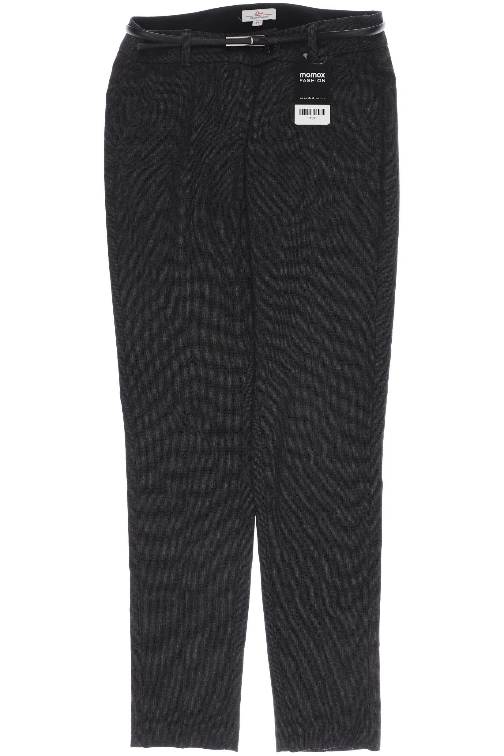 

s.Oliver Damen Stoffhose, grau, Gr. 34