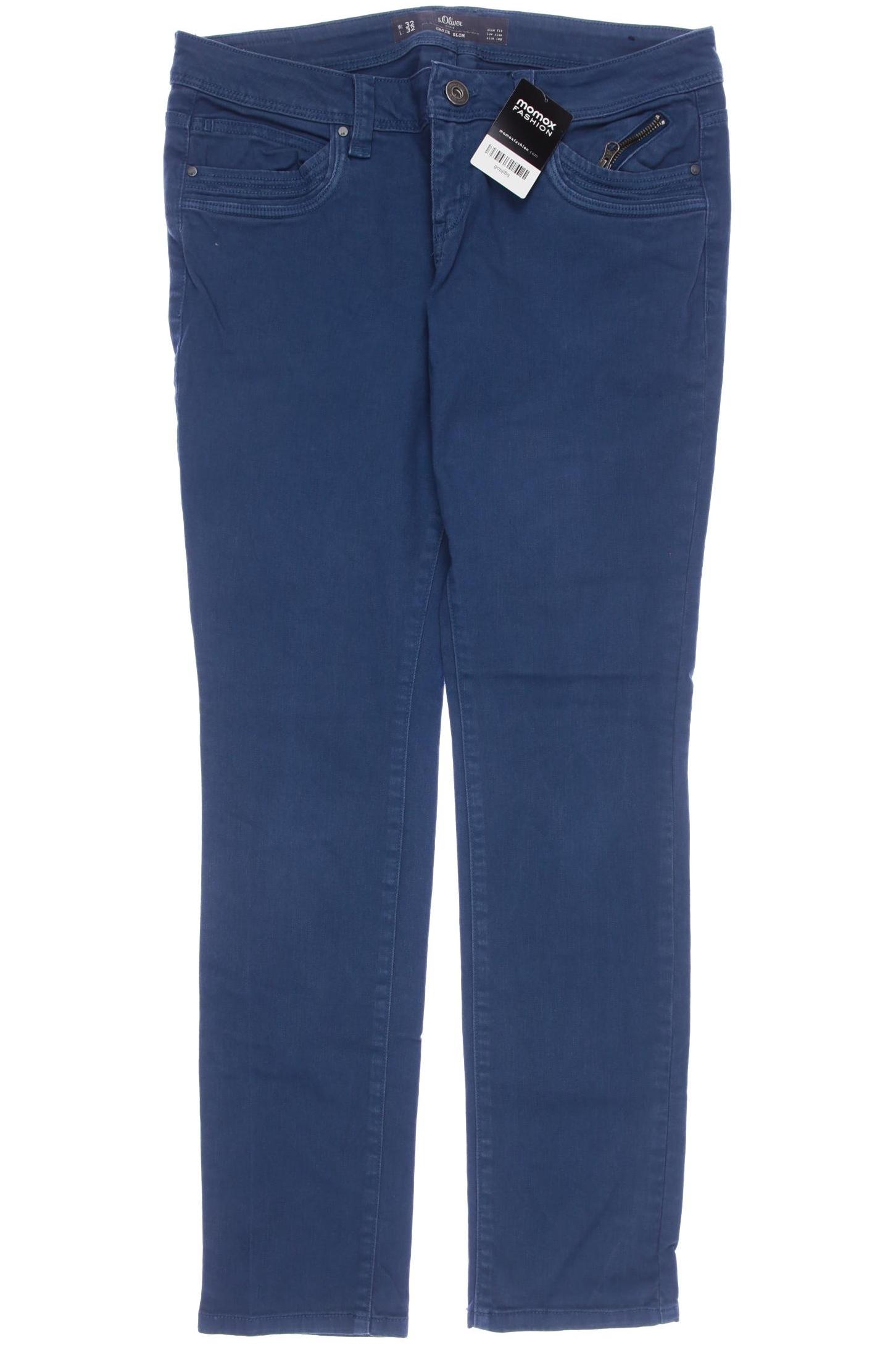 Thumbnail - s.Oliver Damen Jeans, türkis, Gr. 32