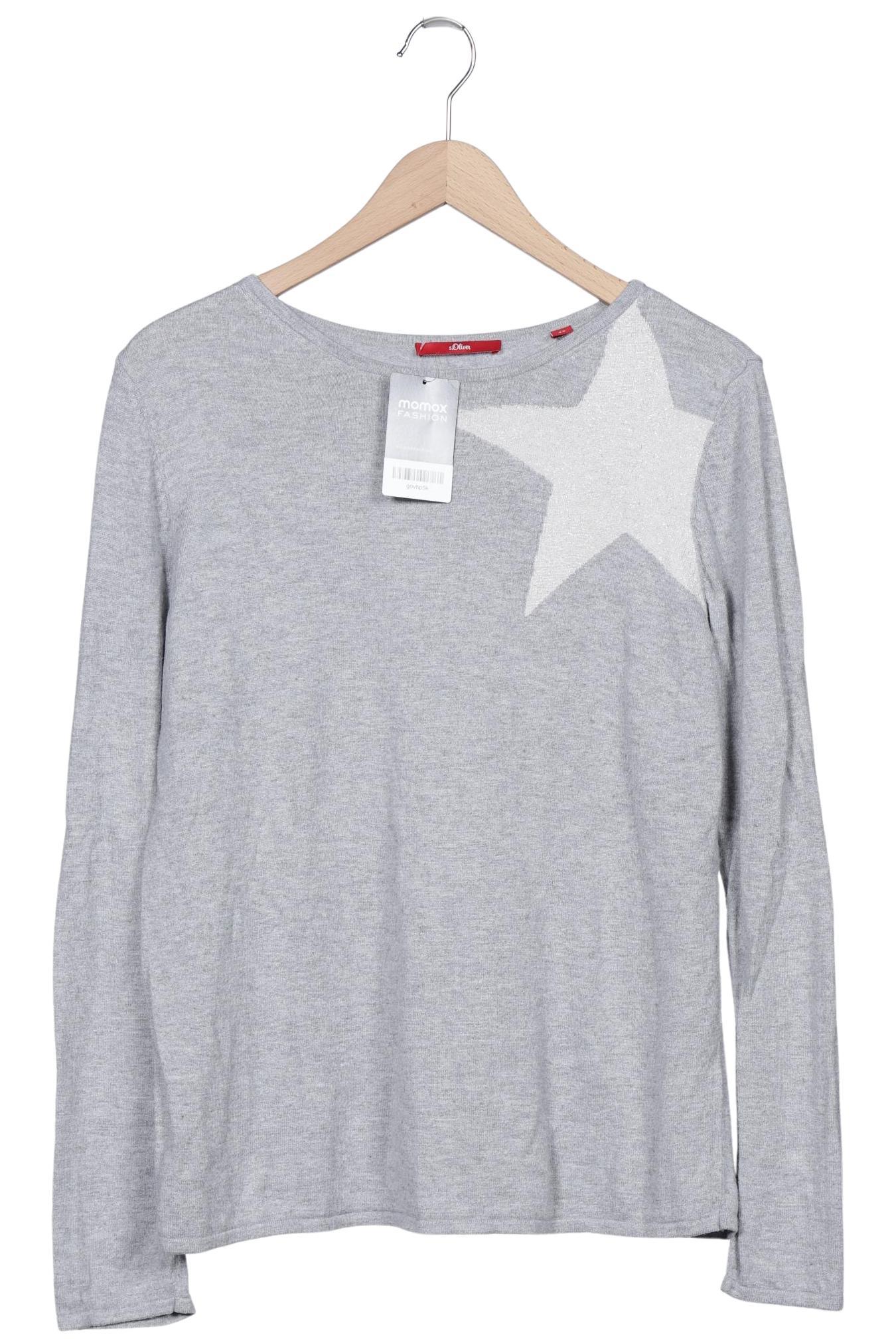 

s.Oliver Damen Pullover, grau, Gr. 42