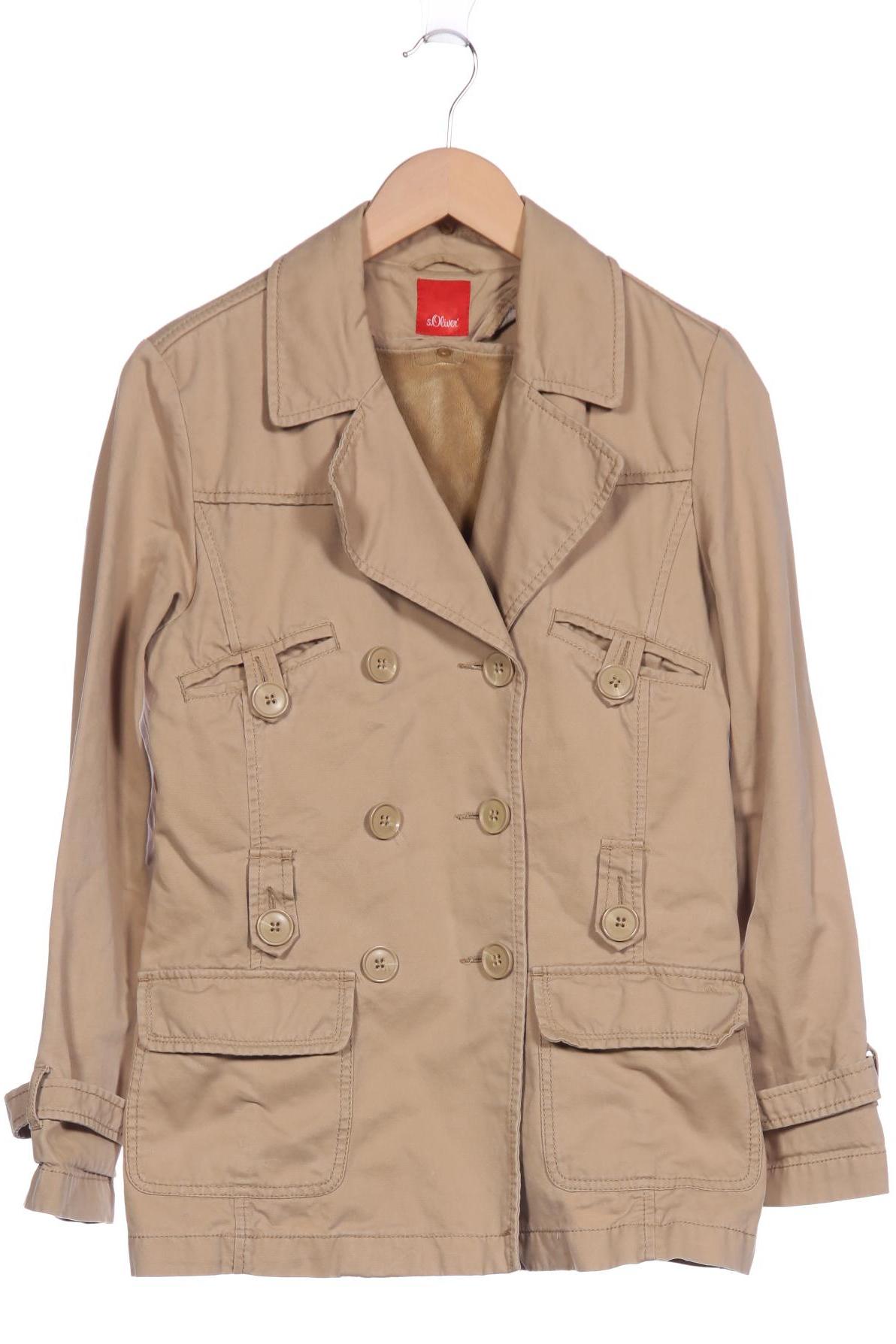 

s.Oliver Damen Jacke, beige, Gr. 36