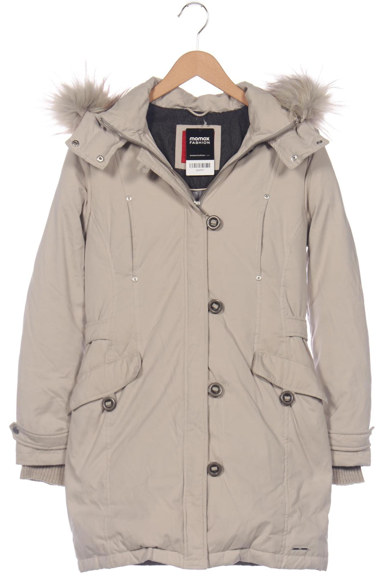 

s.Oliver Damen Mantel, beige, Gr. 34