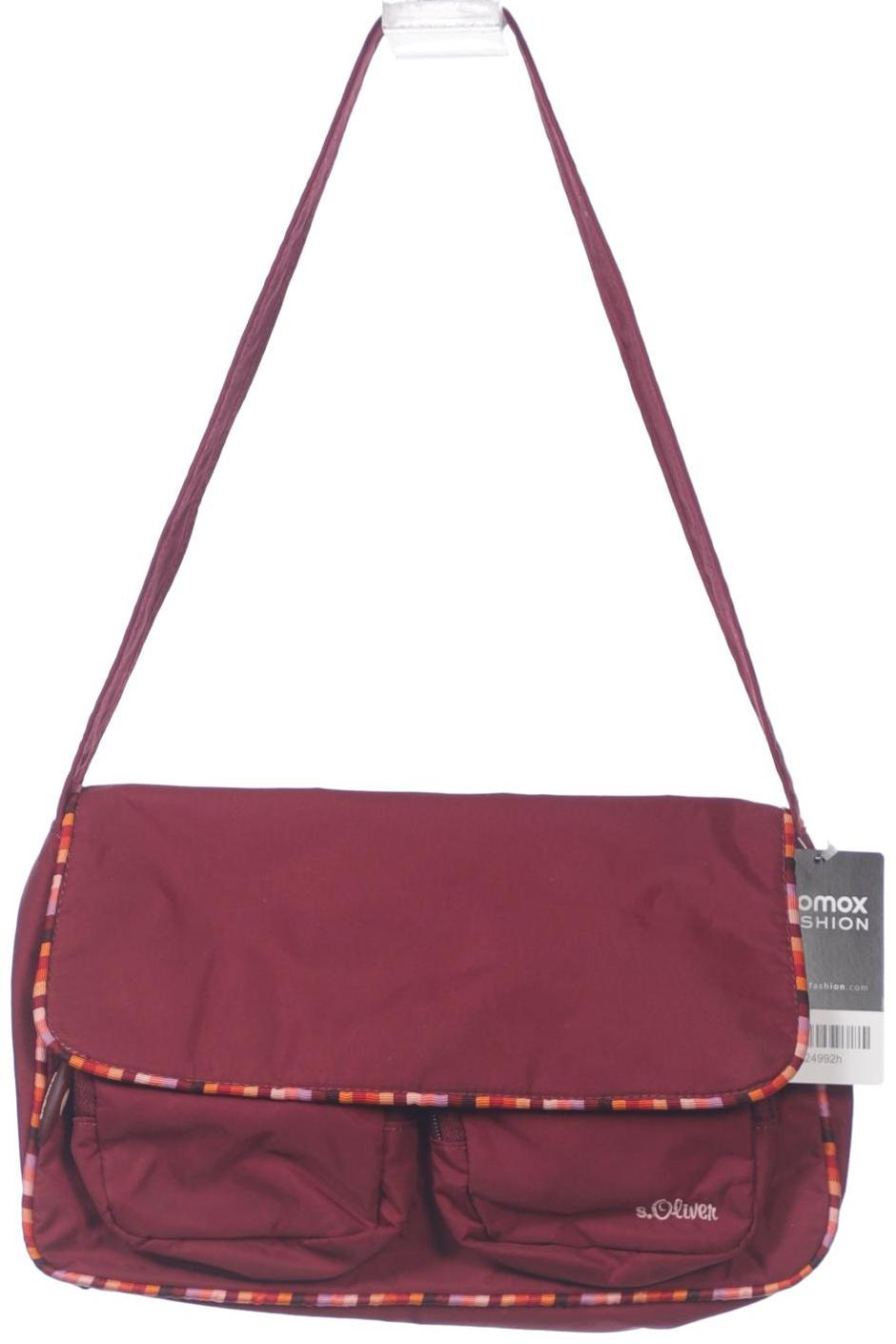 

s.Oliver Damen Handtasche, bordeaux, Gr.