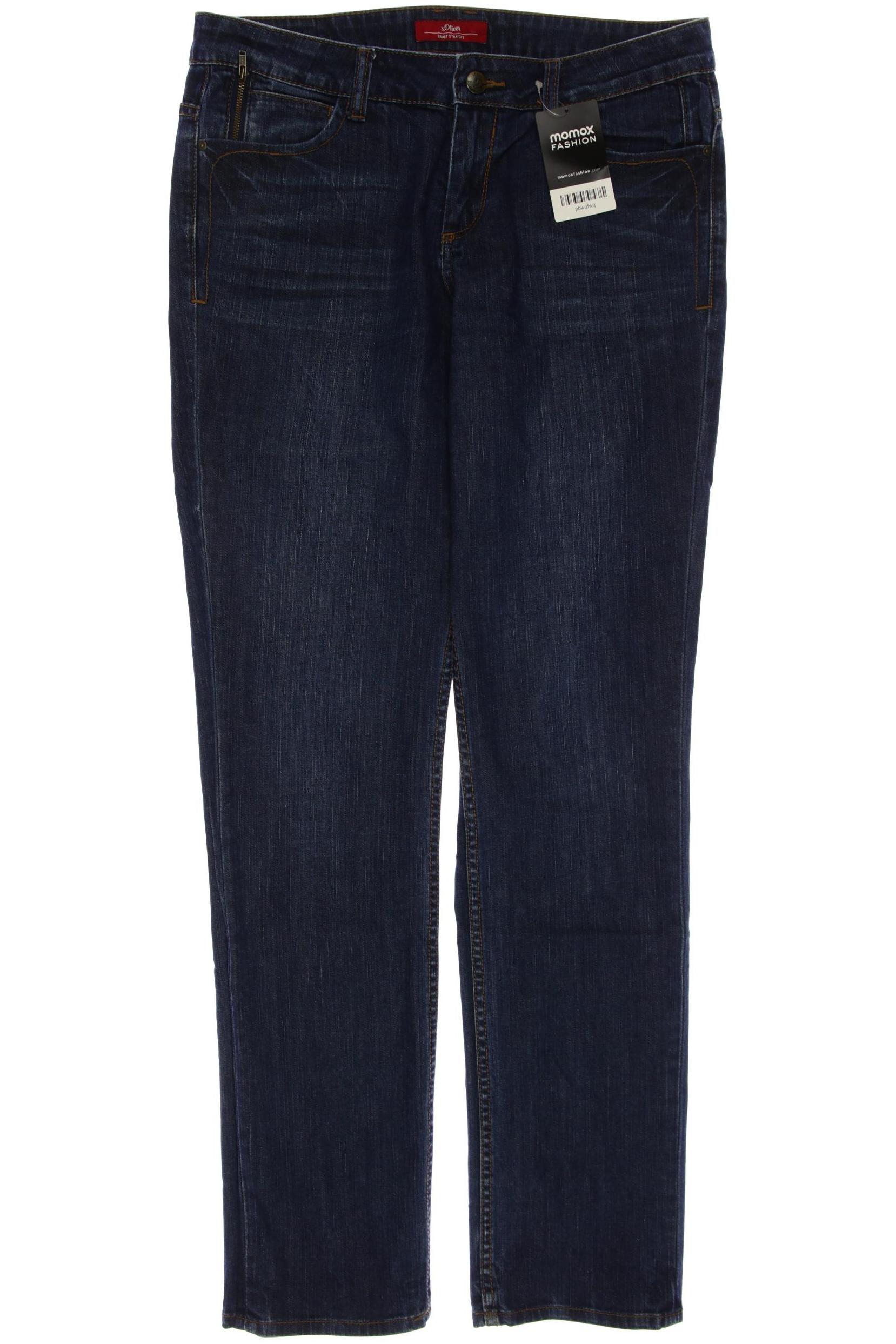 

s.Oliver Damen Jeans, marineblau