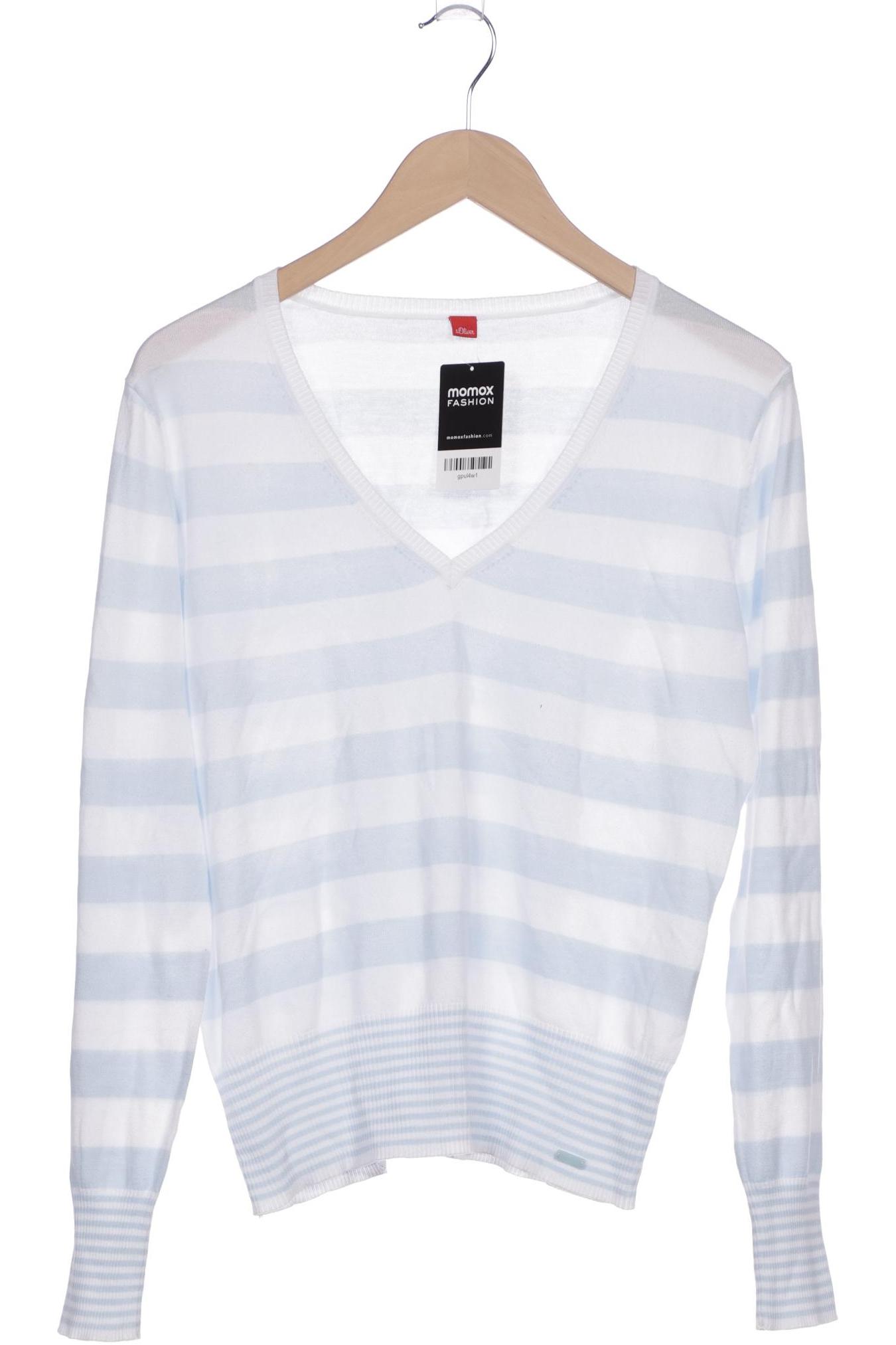 

s.Oliver Damen Pullover, hellblau, Gr. 40