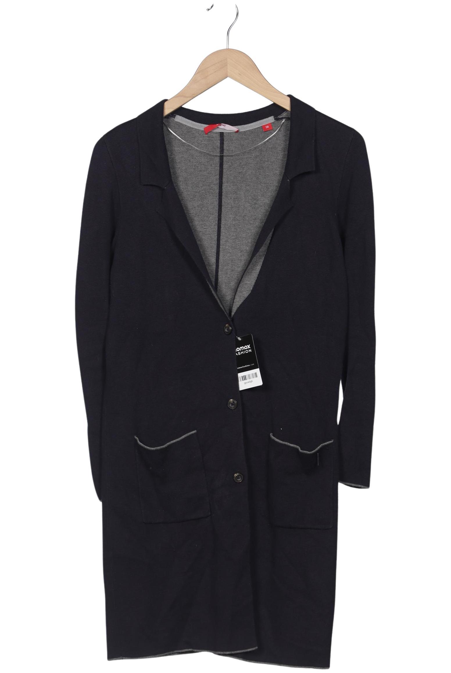 

s.Oliver Damen Strickjacke, marineblau, Gr. 38