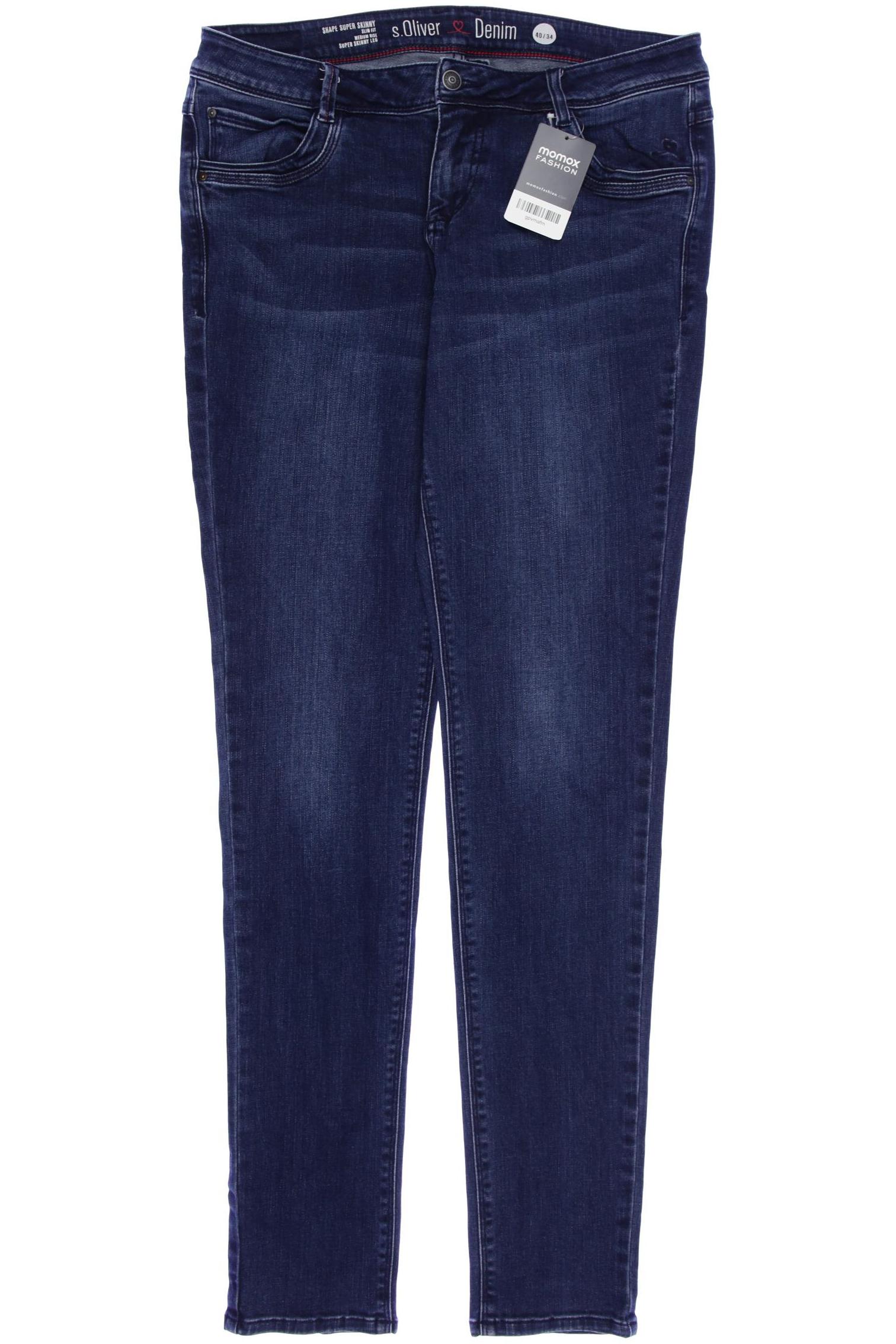 

s.Oliver Damen Jeans, marineblau, Gr. 40