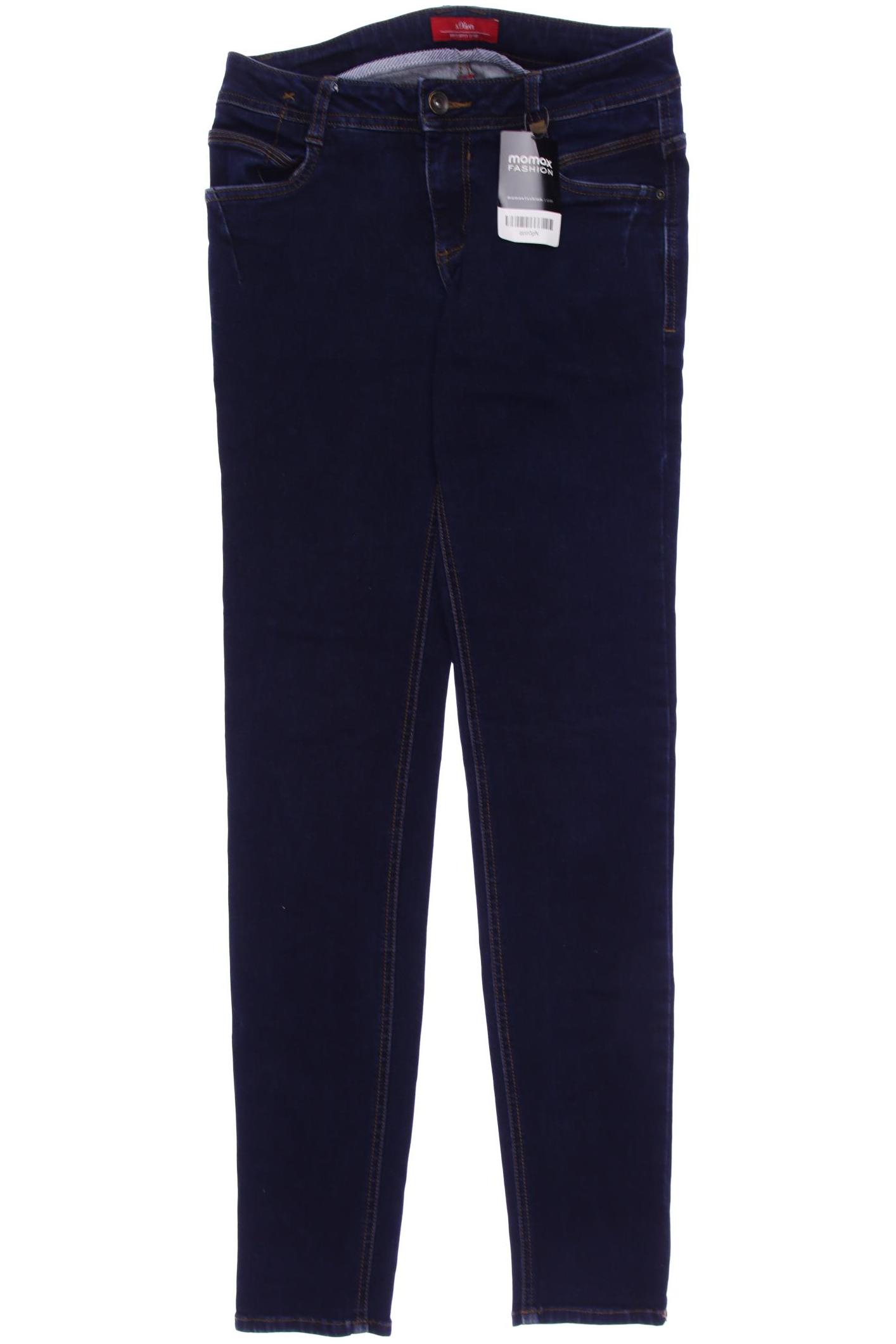 

s.Oliver Damen Jeans, marineblau