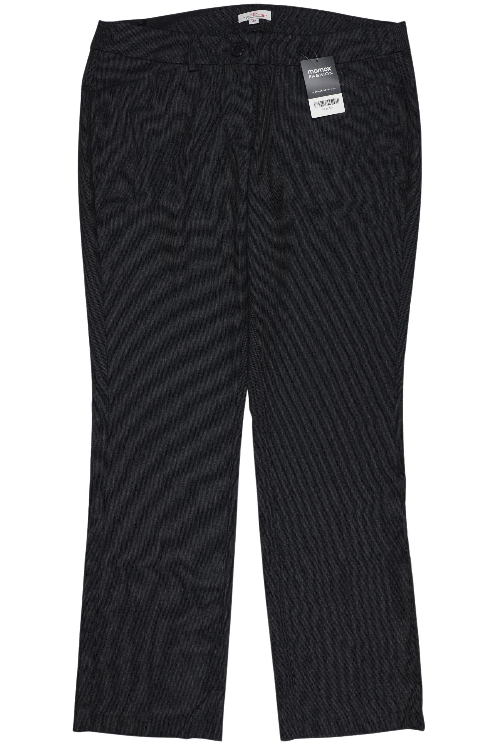 

s.Oliver Damen Stoffhose, marineblau, Gr. 42