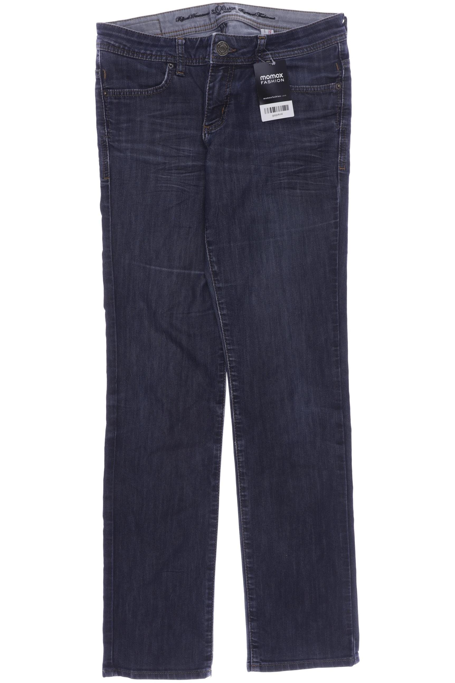 

s.Oliver Damen Jeans, blau