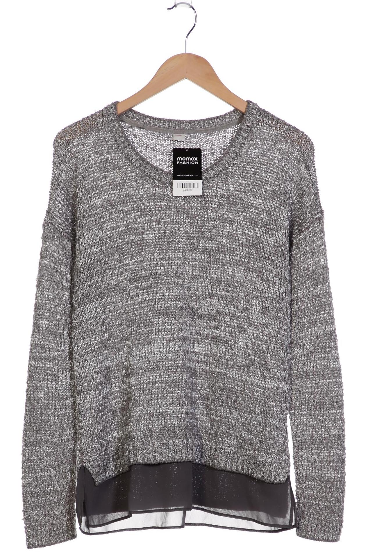 

s.Oliver Damen Pullover, grau, Gr. 36