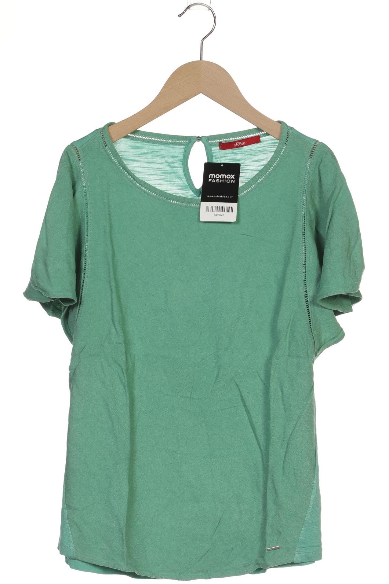 

s.Oliver Damen T-Shirt, türkis, Gr. 36
