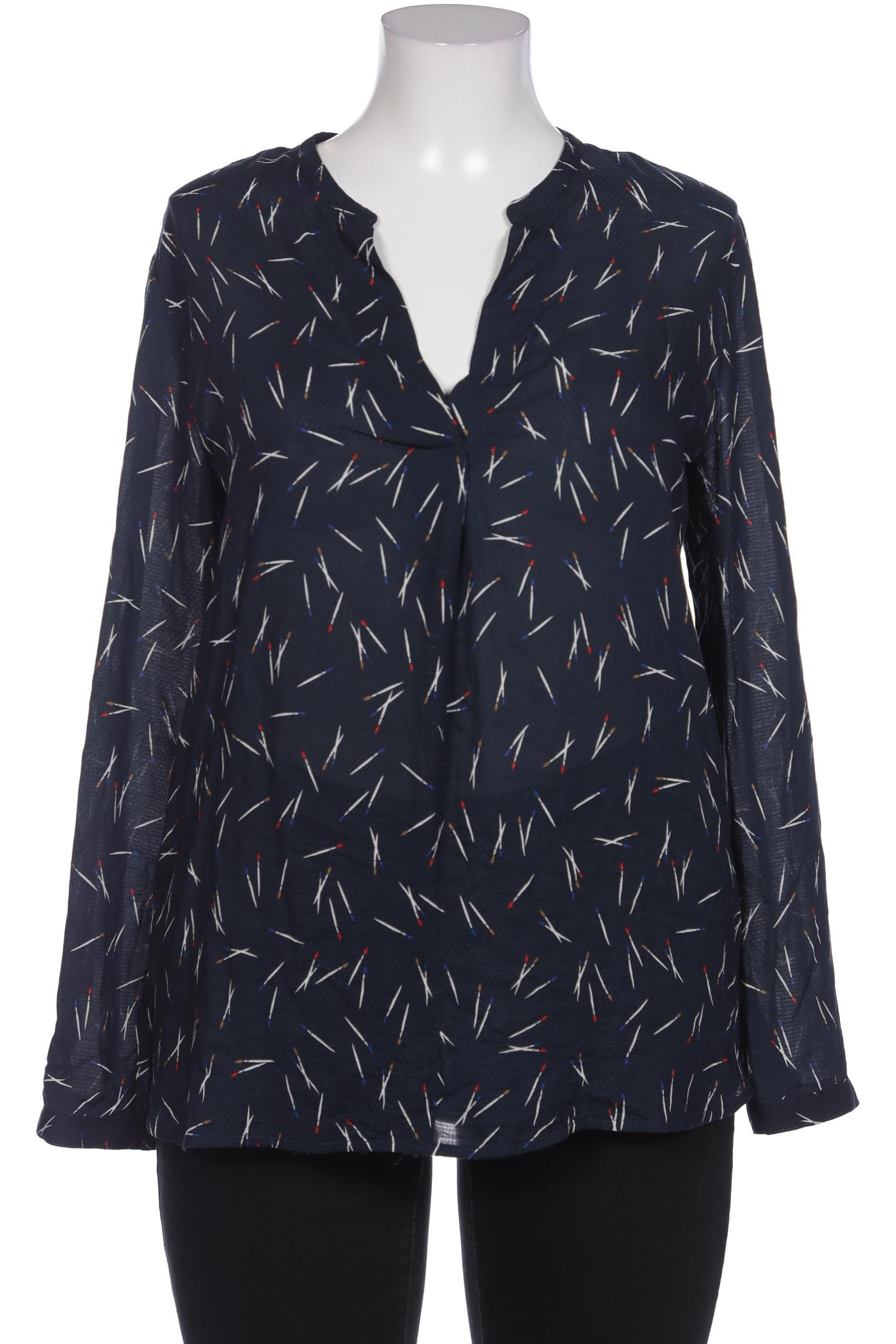 

s.Oliver Damen Bluse, marineblau, Gr. 42