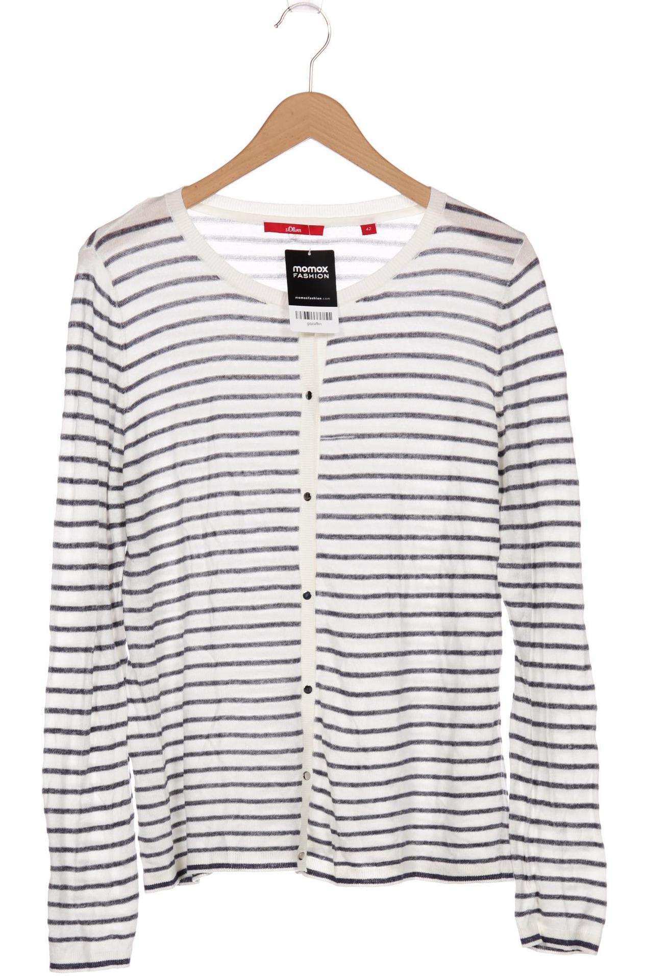 

s.Oliver Damen Strickjacke, weiß