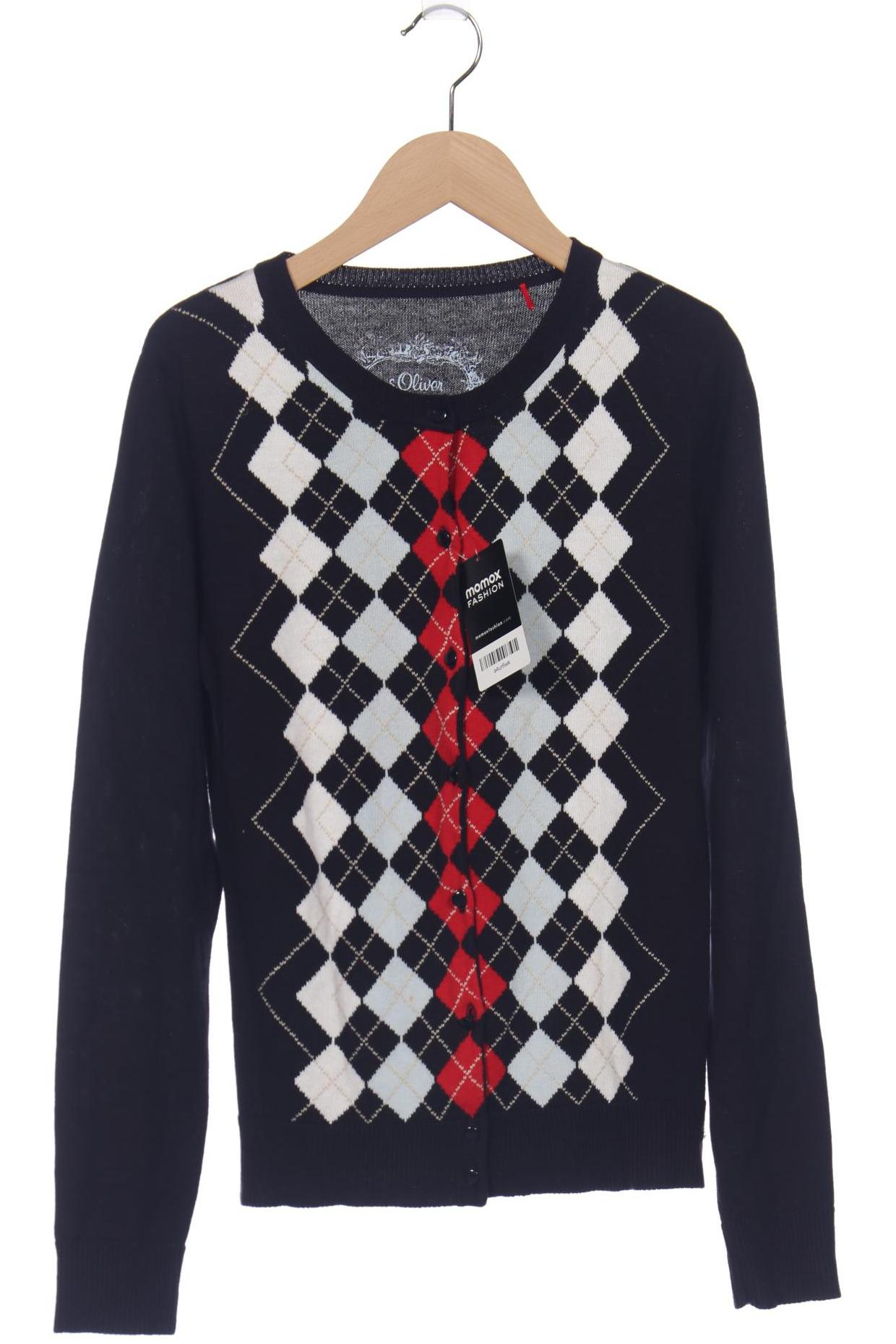 

s.Oliver Damen Strickjacke, marineblau, Gr. 36