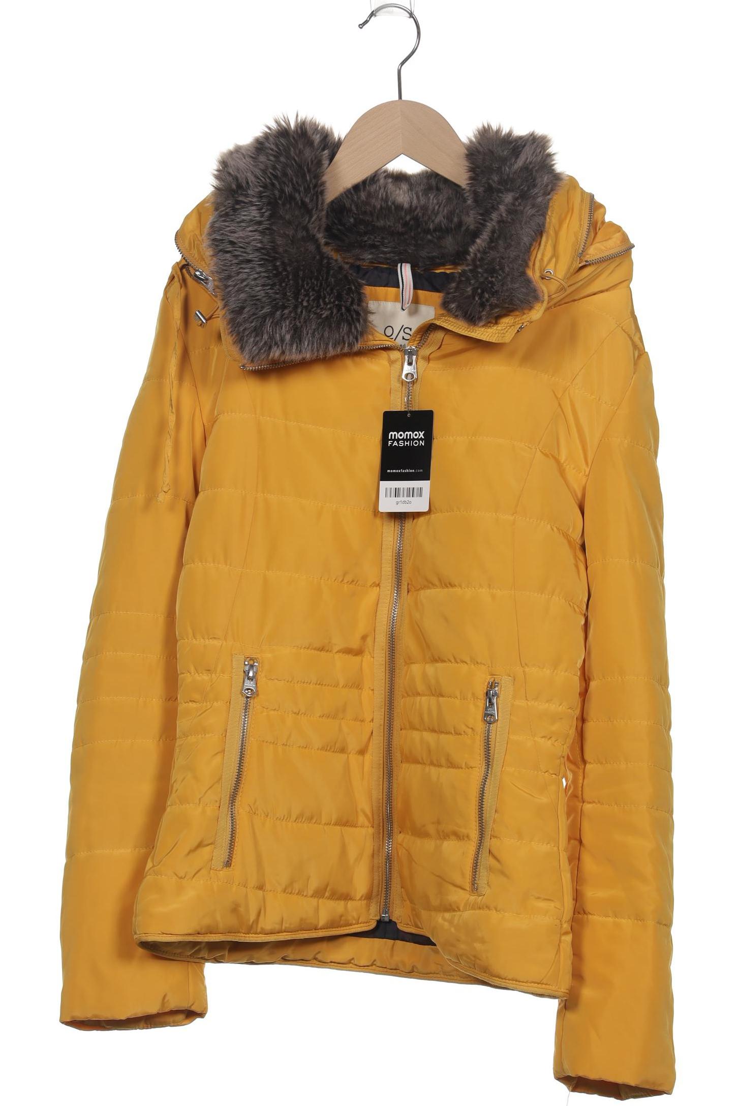 

s.Oliver Damen Jacke, gelb, Gr. 36