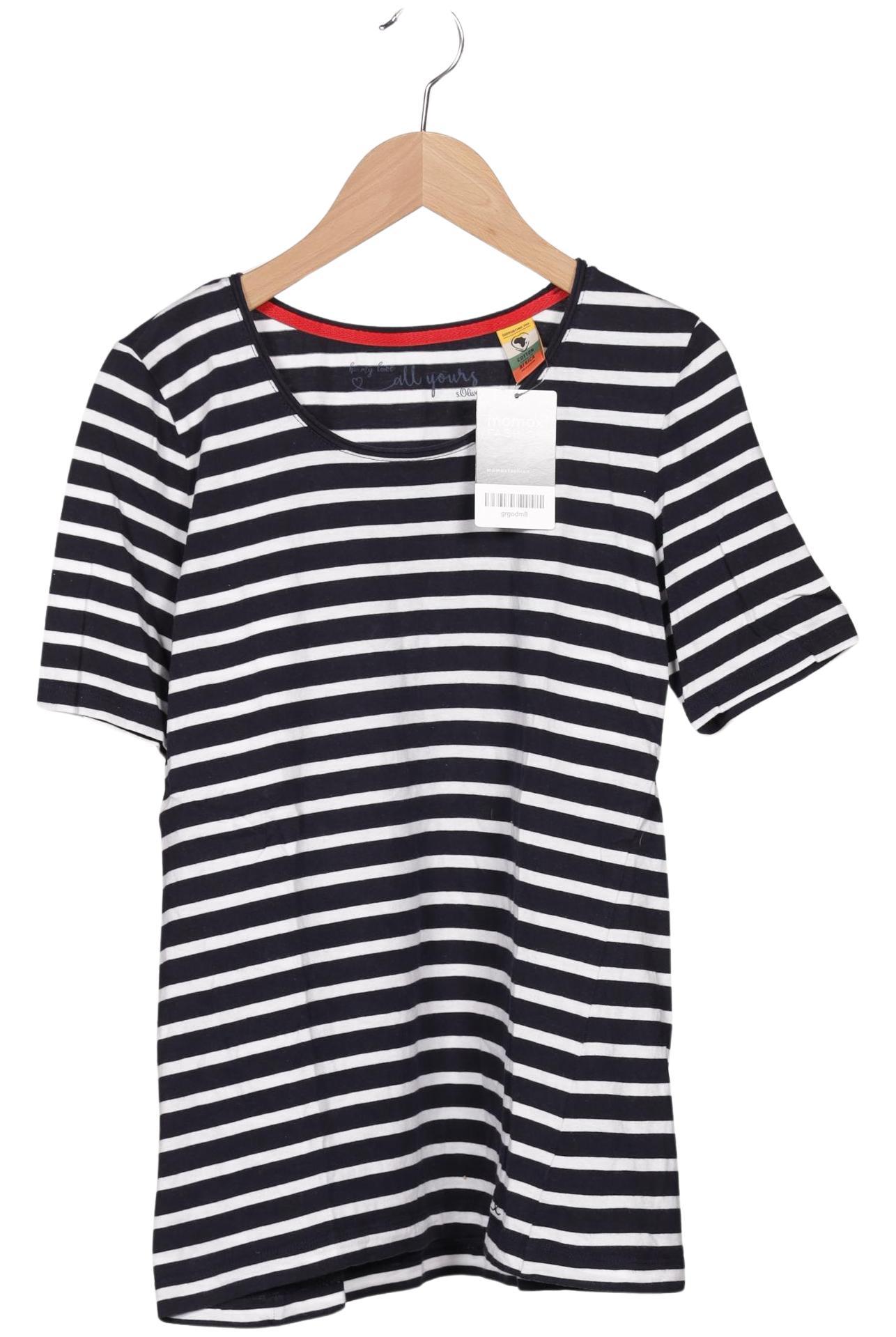 

s.Oliver Damen T-Shirt, marineblau, Gr. 40