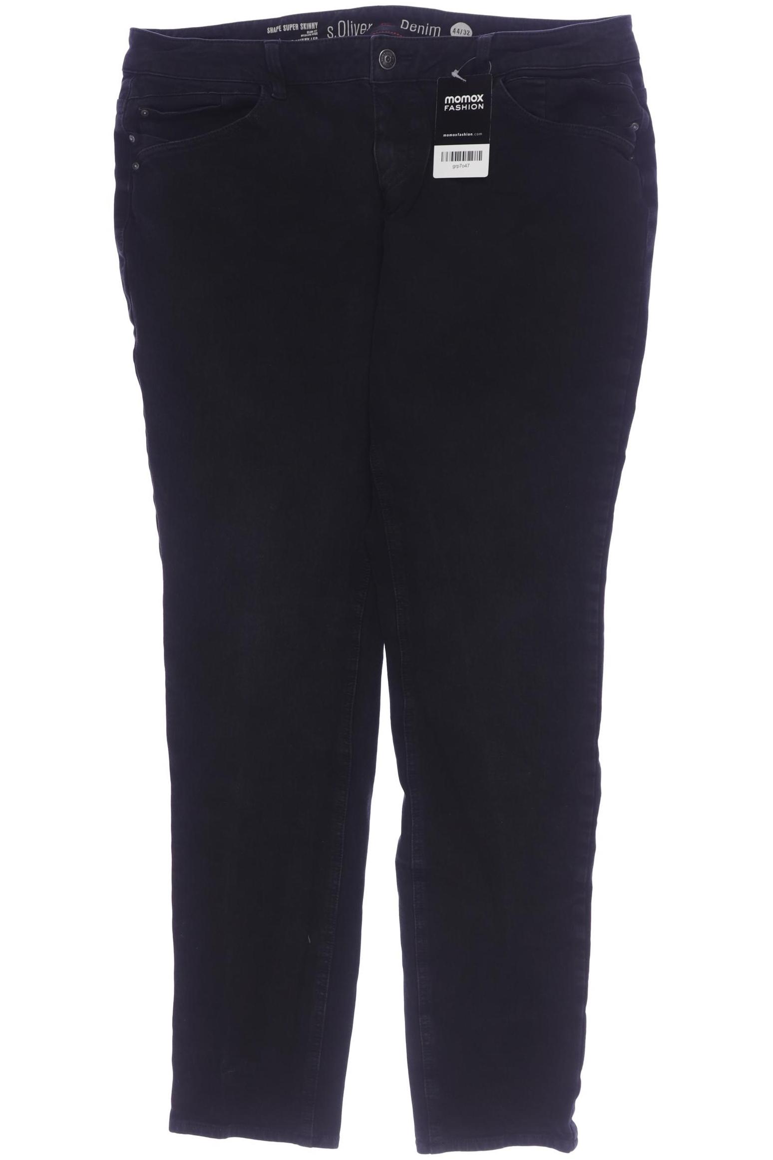 

s.Oliver Damen Jeans, schwarz, Gr. 44