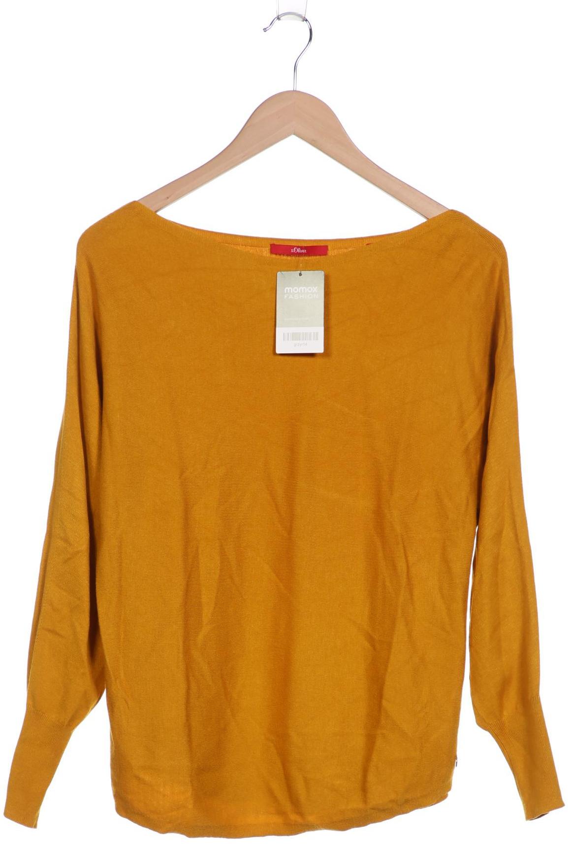

s.Oliver Damen Pullover, gelb, Gr. 36